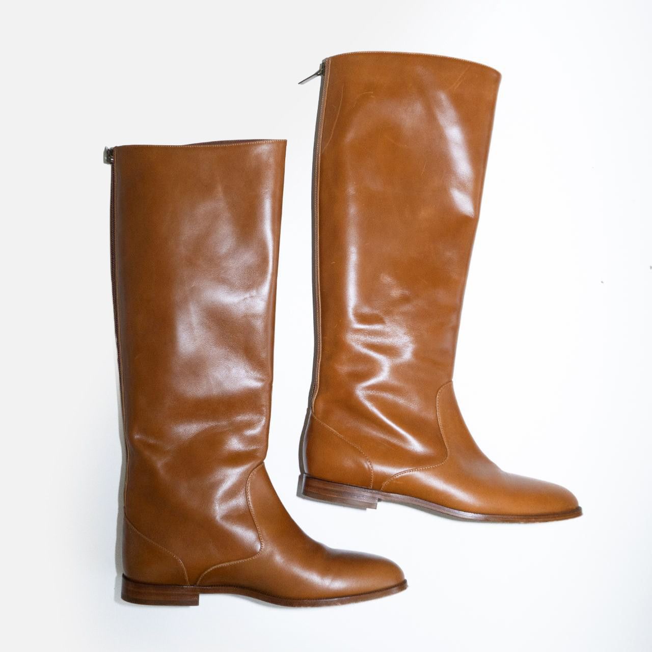 DOEN Doen Illaria Riding Boot in Whiskey Brown size 37 Size US 6.5 / IT 36.5 - 1 Thumbnail