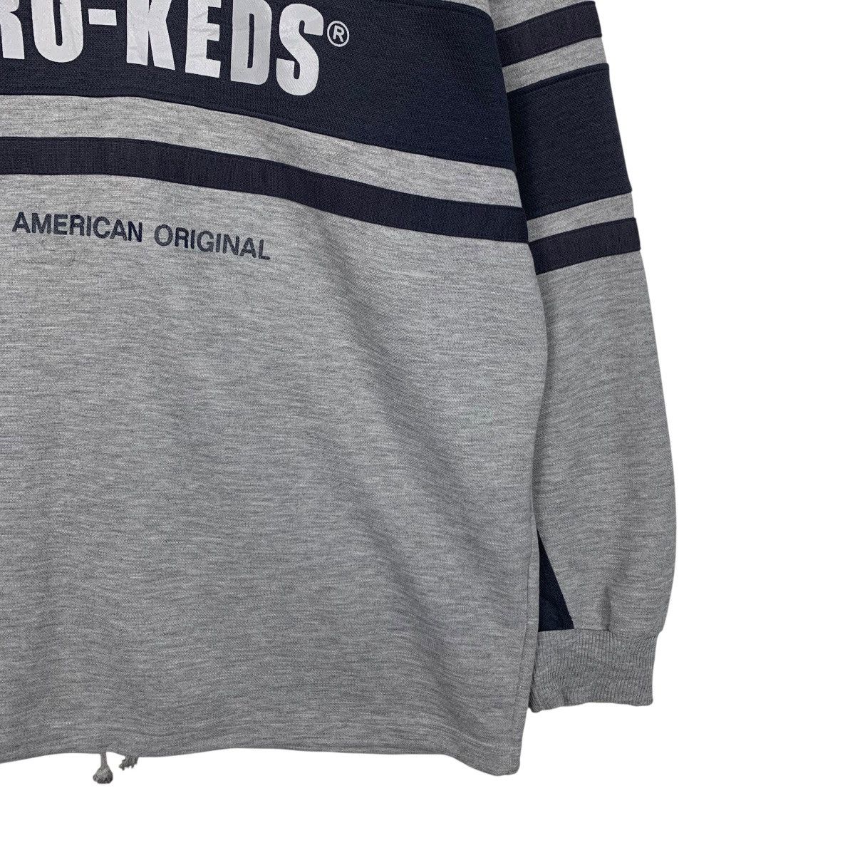 Pro-Keds 90’s PRO-KEDS Big Logo Half Zip Sweater Jumper #3579-C164 Size US L / EU 52-54 / 3 - 7 Thumbnail