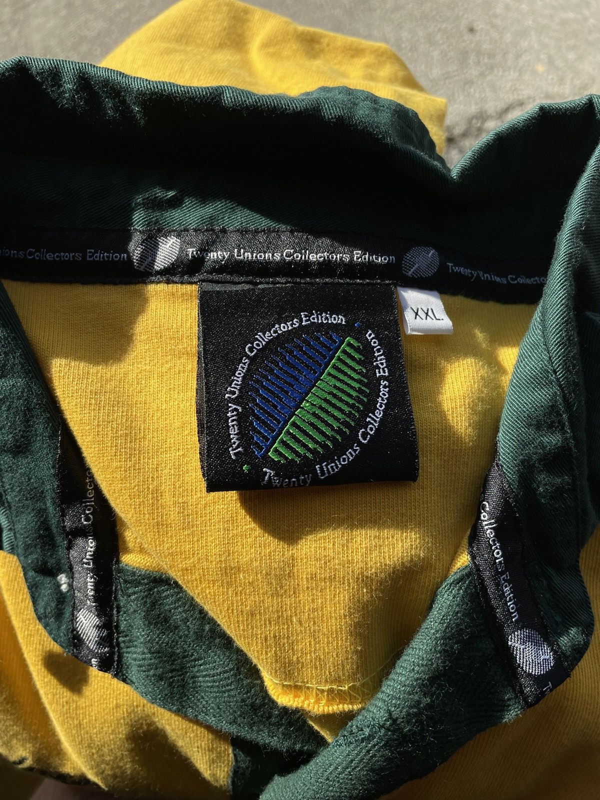 Reebok × Vintage Reebok Rugby World Cup 2003 Yellow Unions Collectors Edition Size US XXL / EU 58 / 5 - 5 Thumbnail