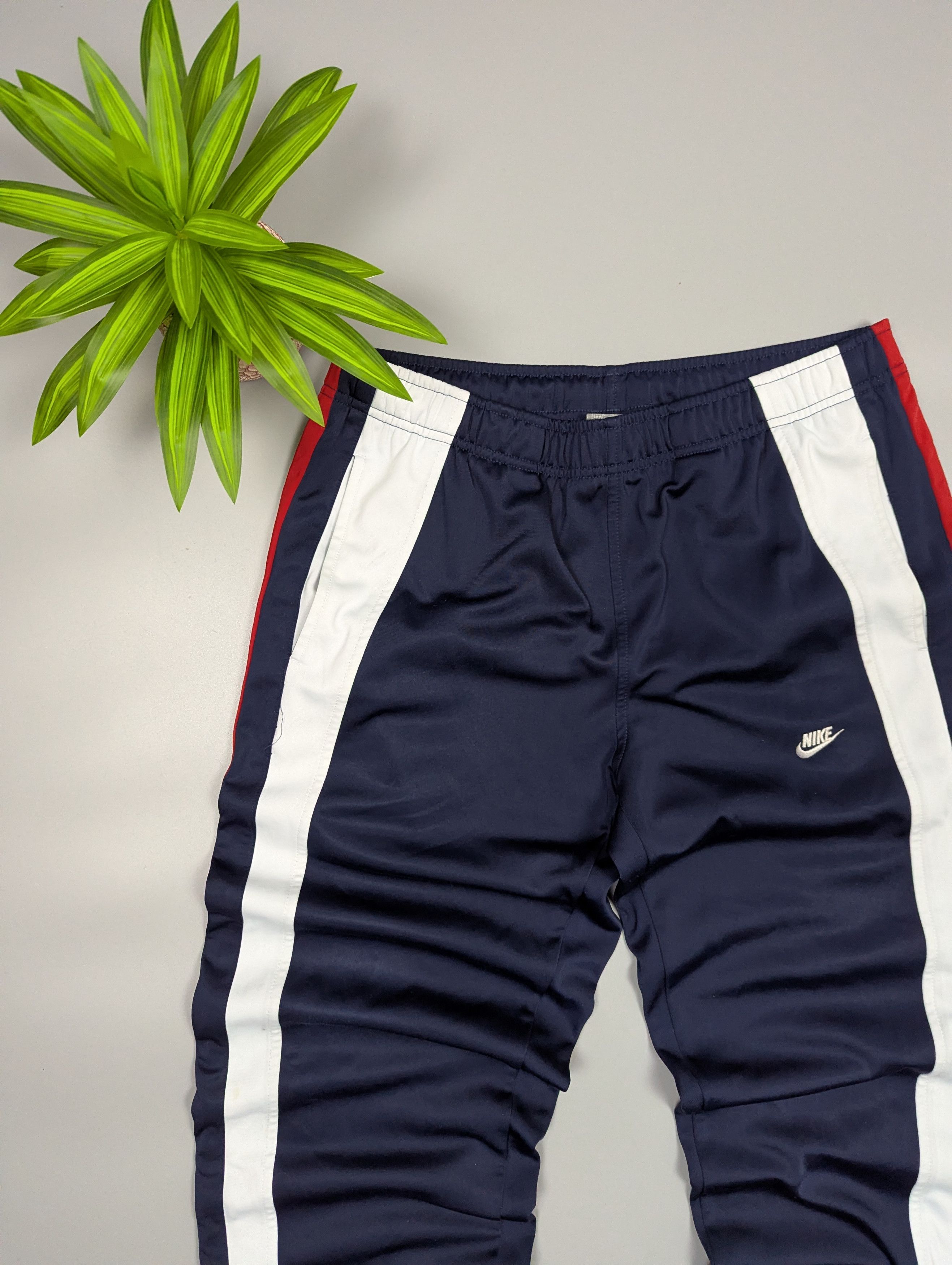 Nike Nike Vintage Sports Dark Blue Track Pants Stripes Size US 32 / EU 48 - 7 Thumbnail