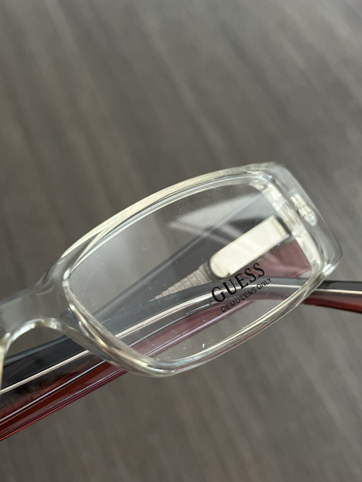 Guess Guess Eyeglass 2000s Y2K Plastic Demo Lens Size ONE SIZE - 3 Thumbnail