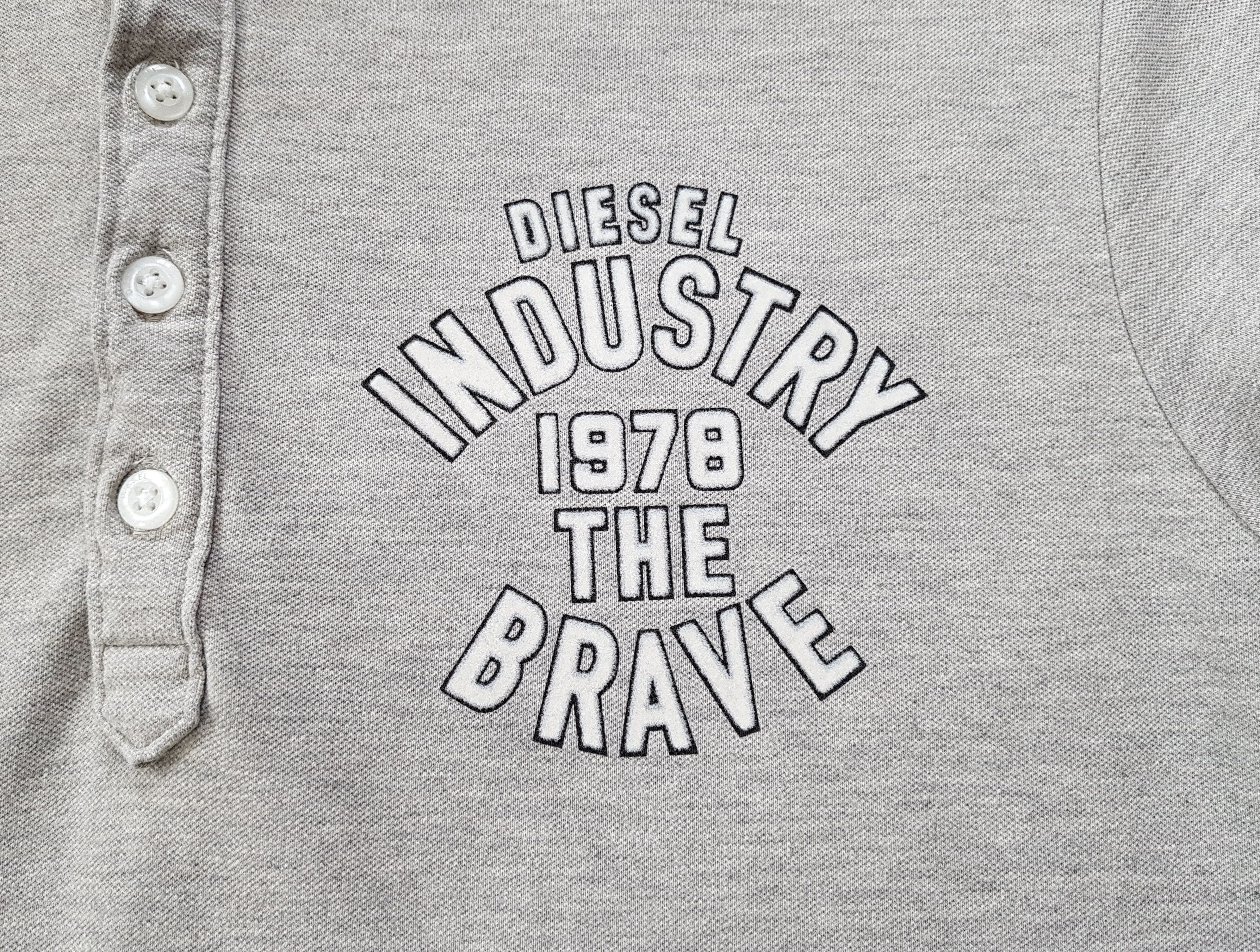 Diesel Diesel For Successful Living Printed Polo T Shirt sz XL Size US XL / EU 56 / 4 - 6 Thumbnail