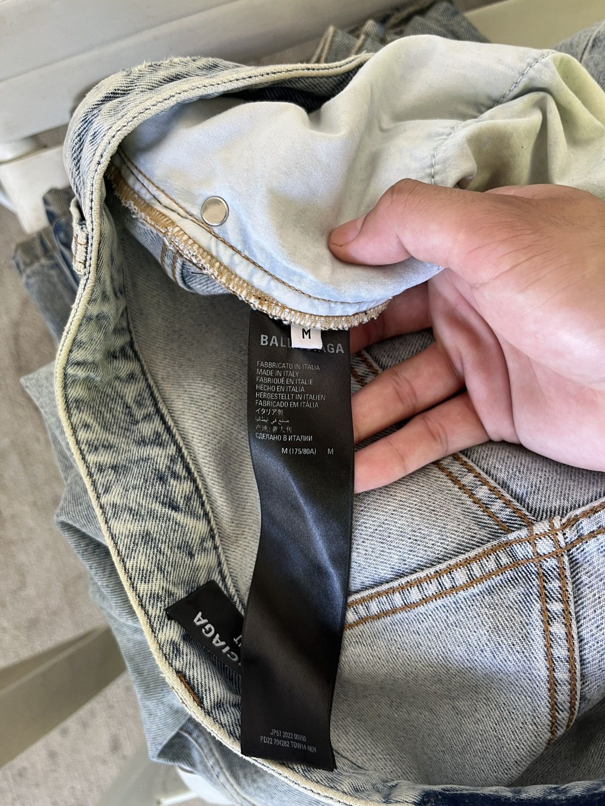 Balenciaga Balenciaga 2022 Baggy Jeans Size US 34 / EU 50 - 7 Thumbnail