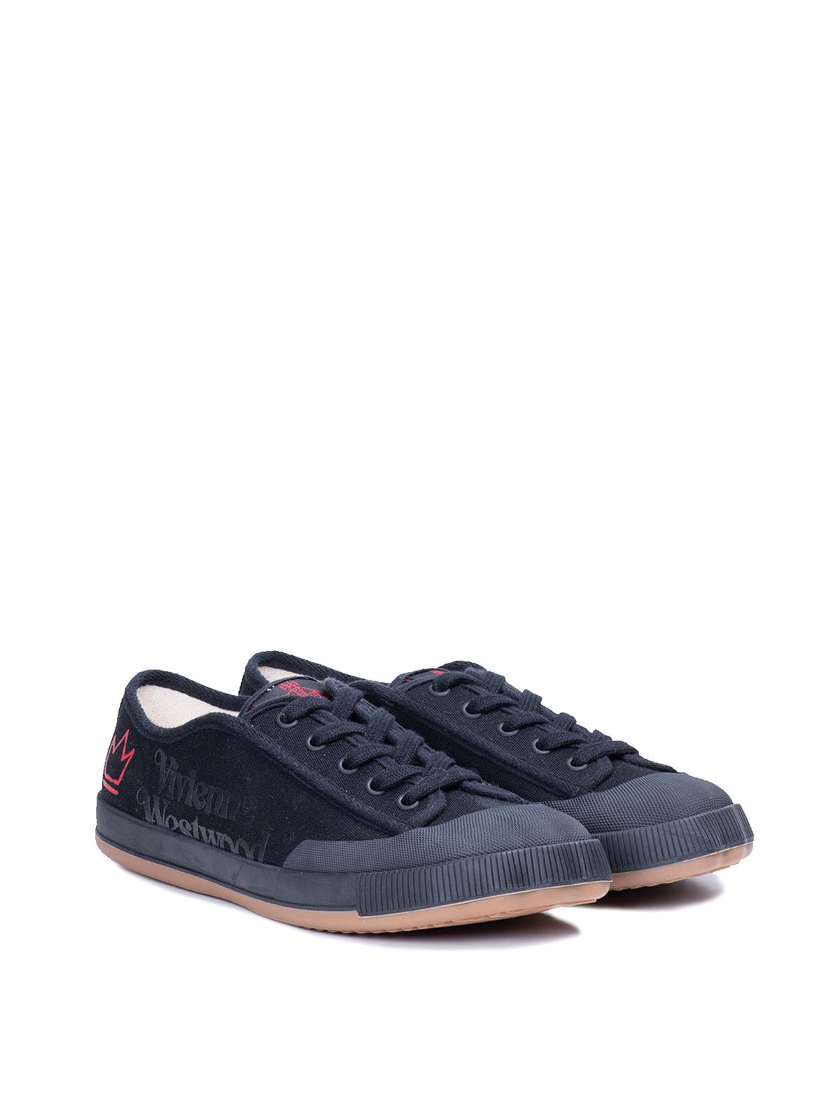 Vivienne Westwood o1f1d3z0525 Animal Low-Top Sneakers in Black Size US 9 / EU 42 - 2 Thumbnail