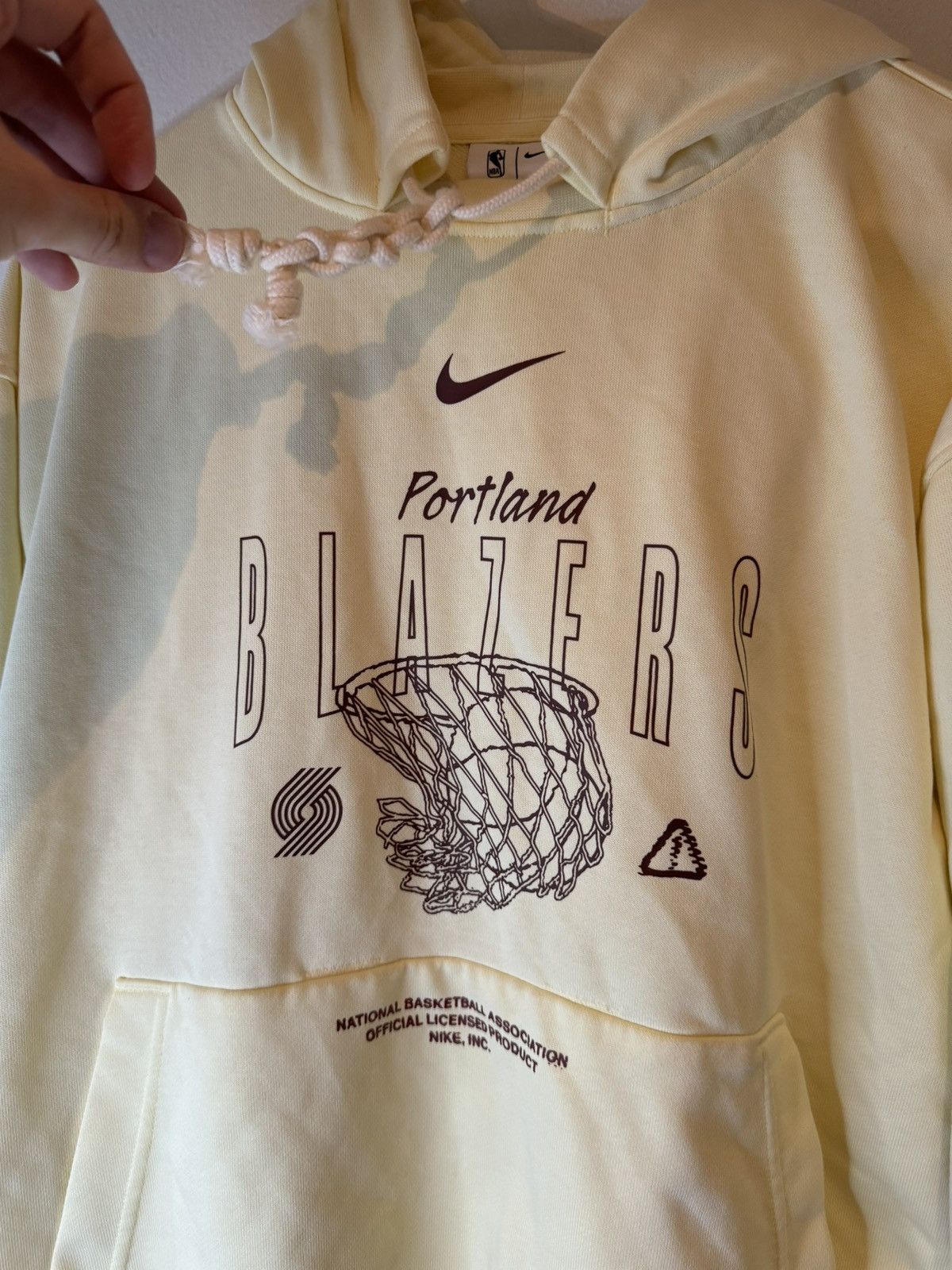 Nike Nike NBA Portland Trail Blazers Standard Issue Hoodie Mens L Size US L / EU 52-54 / 3 - 2 Thumbnail