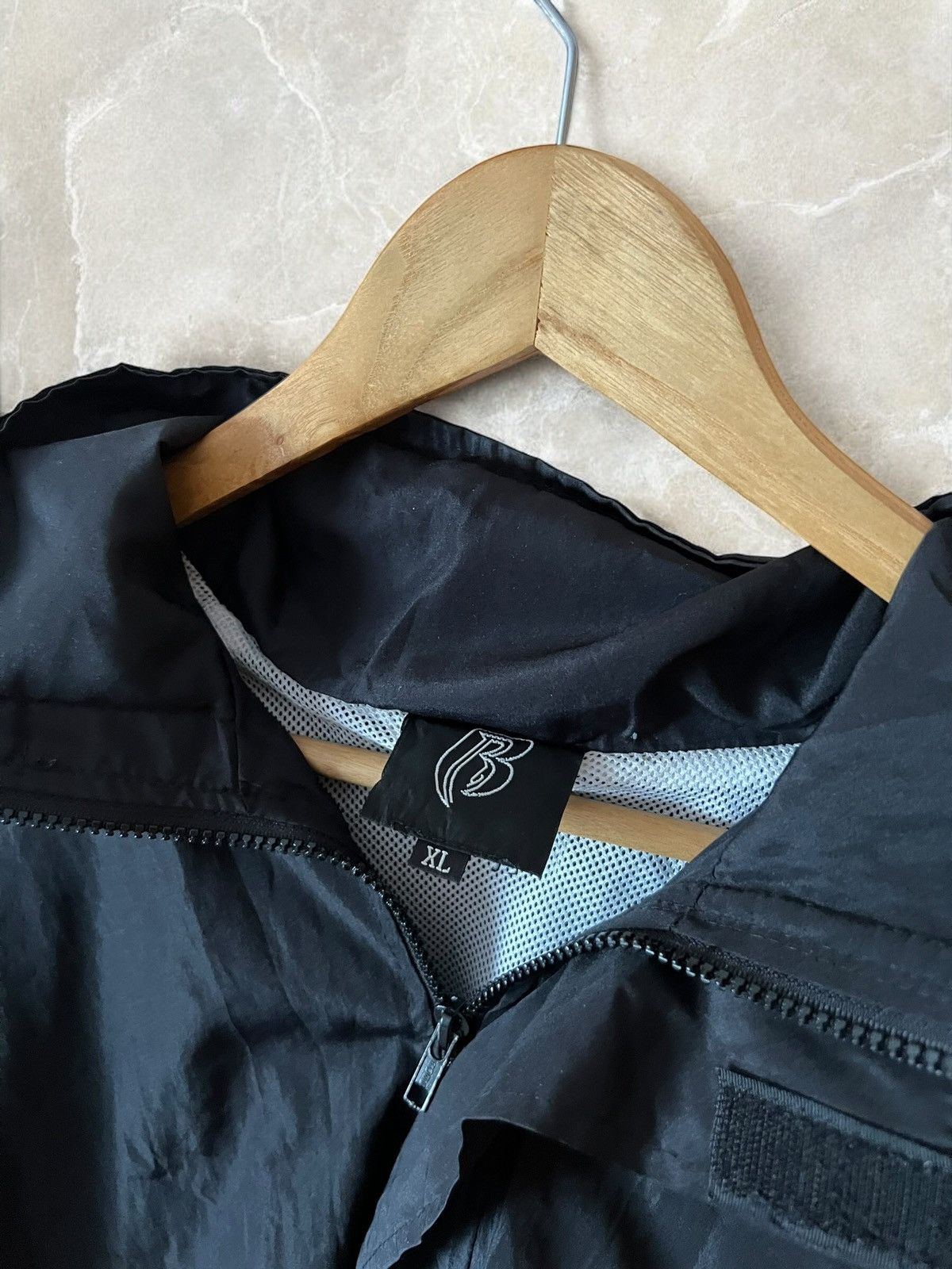Rap Tees × Ruff Ryders × Vintage RUFF RYDERS VINTAGE Hooded JACKET RAP windbreaker waterproof Size US XL / EU 56 / 4 - 10 Thumbnail