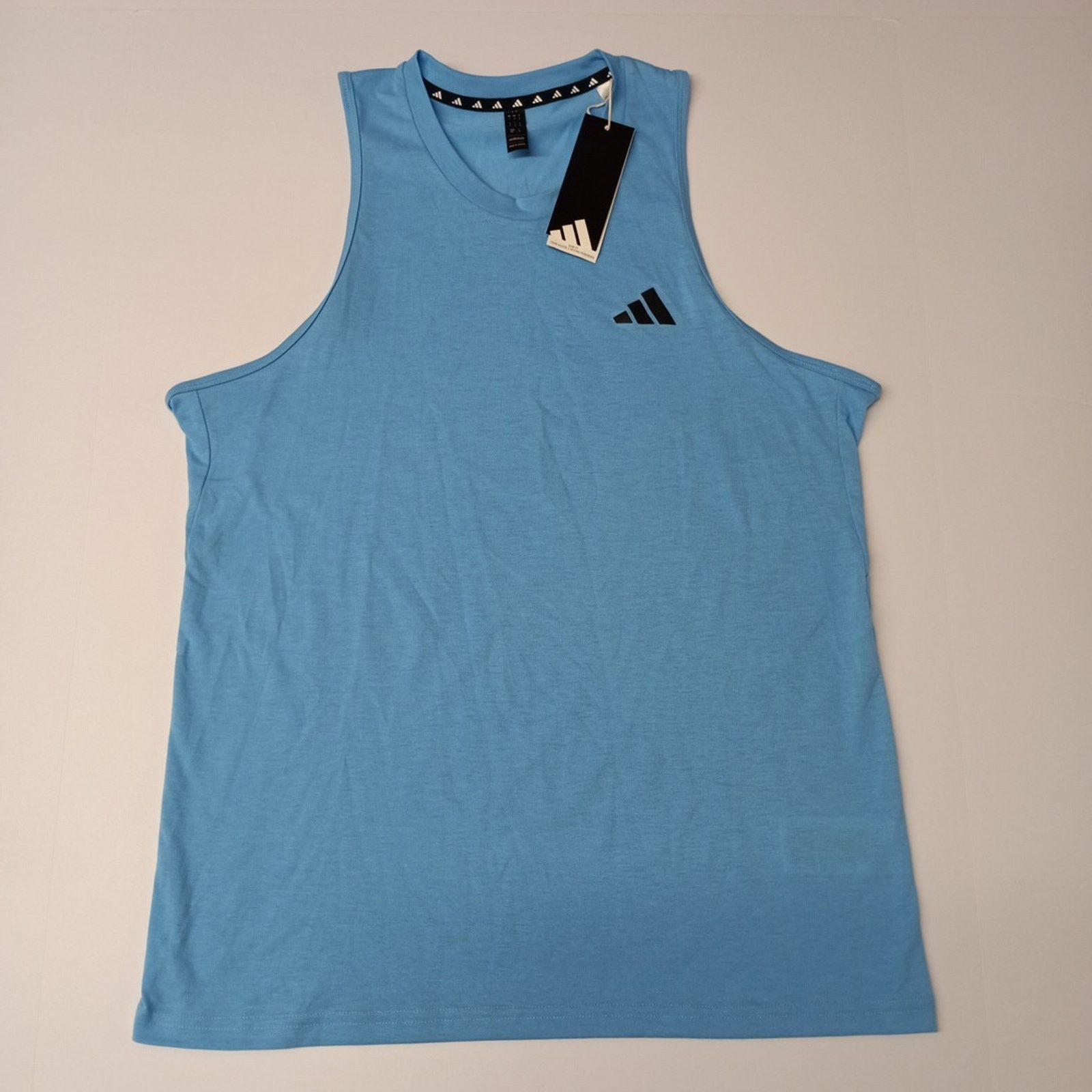 Adidas Adidas Men's Multi Sports Training Tank Top Size M Semi Blue Size US M / EU 48-50 / 2 - 1 Thumbnail