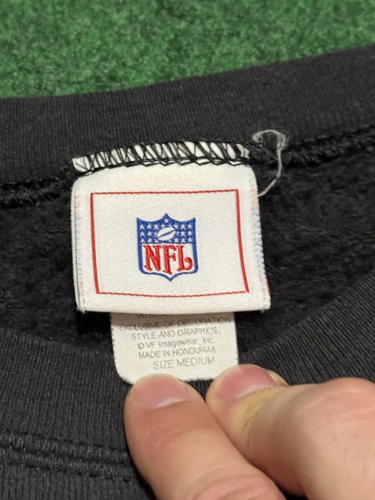 NFL Vintage Y2K Pittsburgh Steelers Faded Black NFL Sweatshirt Size US M / EU 48-50 / 2 - 3 Thumbnail