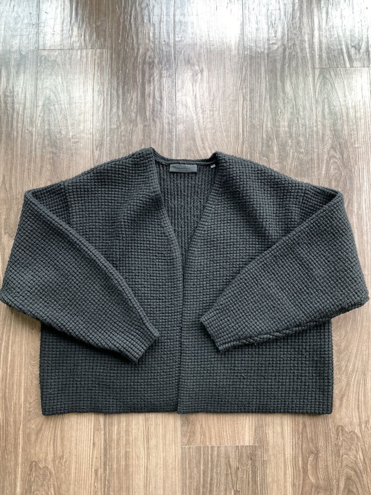 FEAR OF GOD カーディガン Fear of God Essentials ワッフルニット