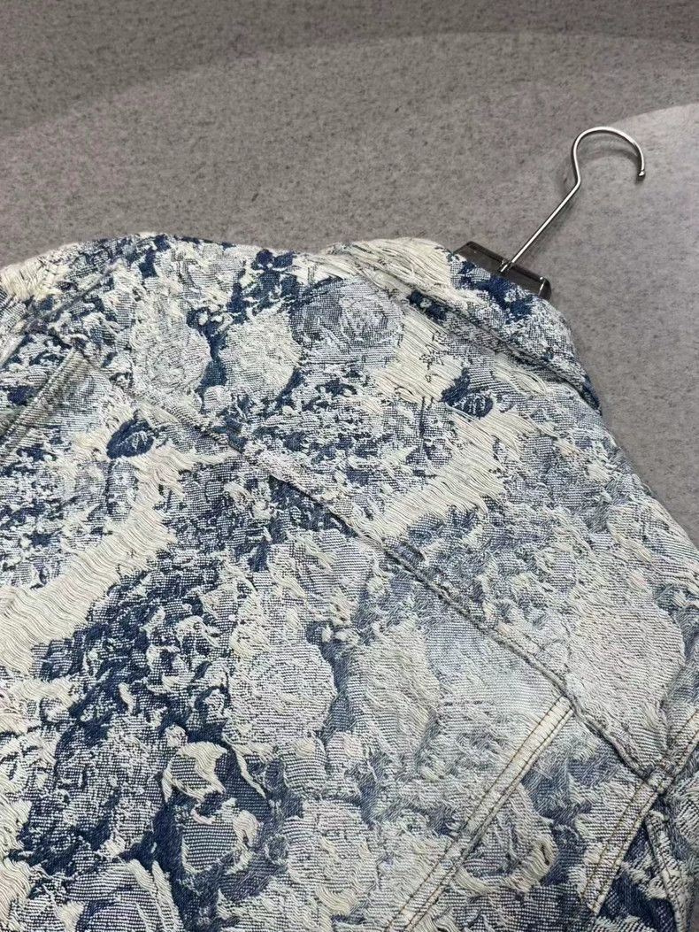 Louis Vuitton Louis Vuitton Show style plant flower destruction denim ja Size US XL / EU 56 / 4 - 7 Thumbnail