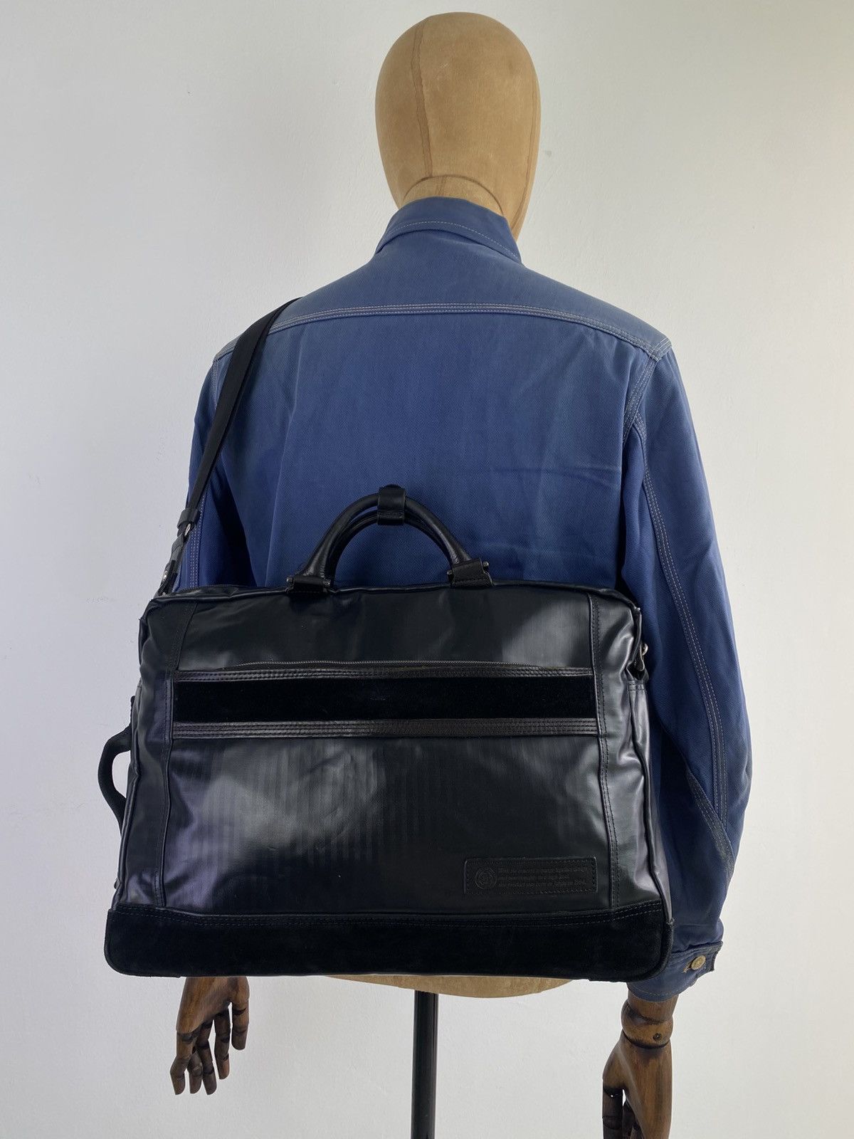 MasterPiece Master-piece STREAM-F 2-WAY Backpack No.05001-FBlack Size ONE SIZE - 7 Thumbnail