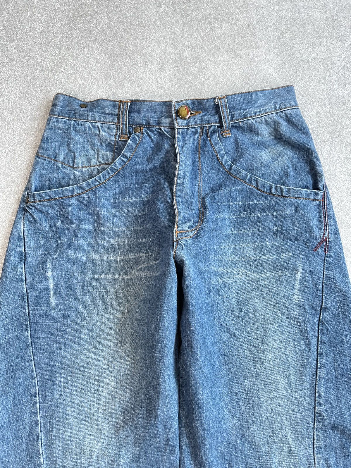 Levi's Levis Engineered Light Blue Wash Faded Jeans Size US 28 / EU 44 - 5 Thumbnail