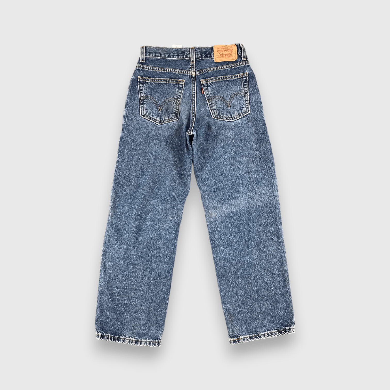 Levi's Levis Vintage 550 Jeans Stone Washed Distressed Denim-J959 Size US 26 / EU 42 - 2 Thumbnail