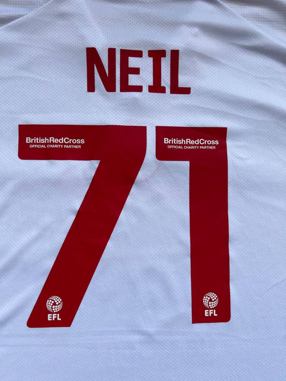 Puma 2023 BARNSLEY FC #71 NEIL AWAY SOCCER JERSEY FOOTBALL SHIRT Size US XXL / EU 58 / 5 - 14 Thumbnail