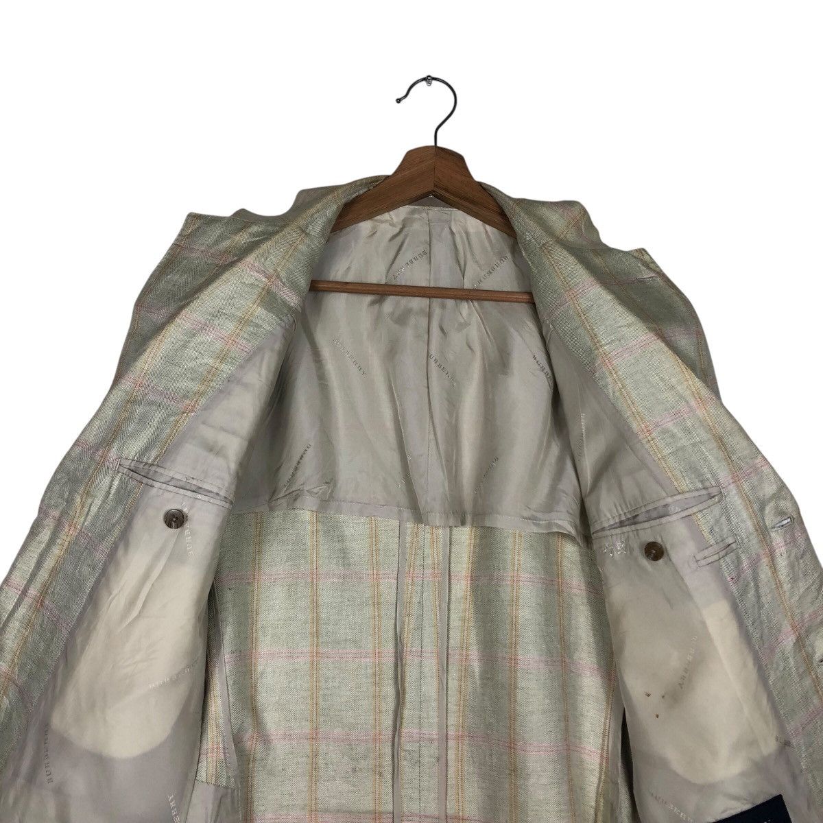 Burberry 📌Vintage Burberry London Casual Jacket Tartan Design Size US M / EU 48-50 / 2 - 15 Thumbnail