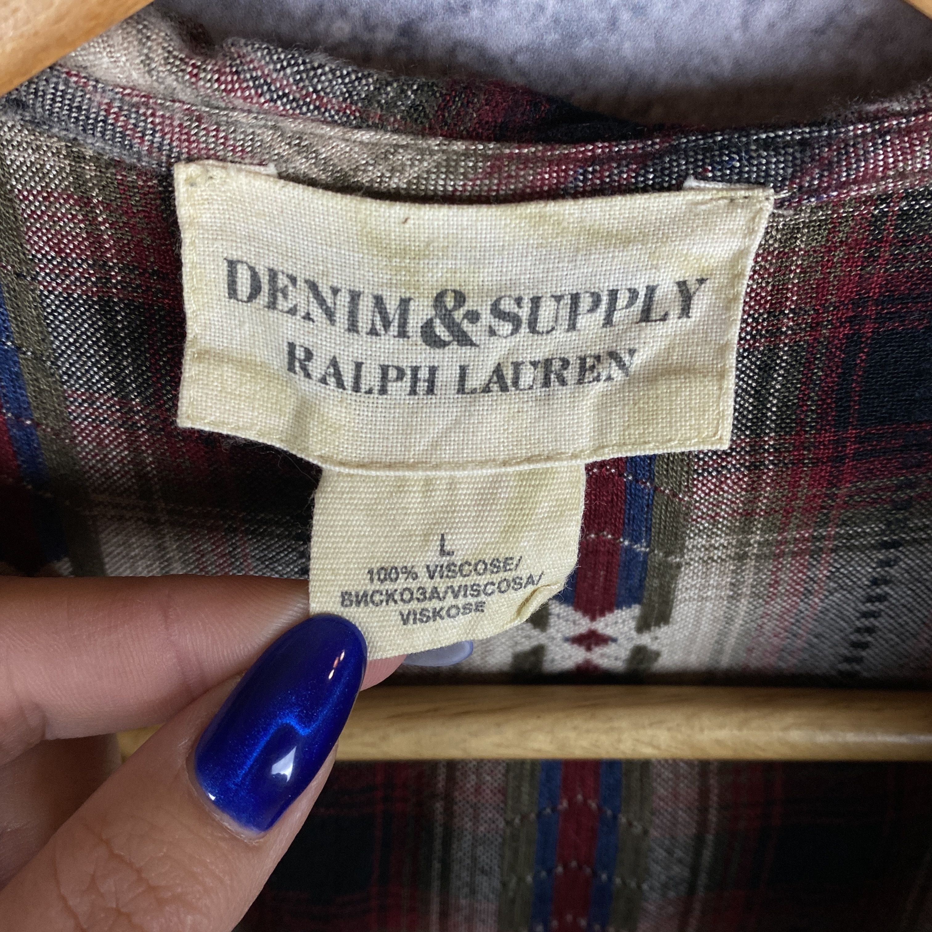 Denim & Supply Ralph Lauren Denim And Supply Ralph Lauren Dress Women's Size L Size L / US 10 / IT 46 - 4 Thumbnail