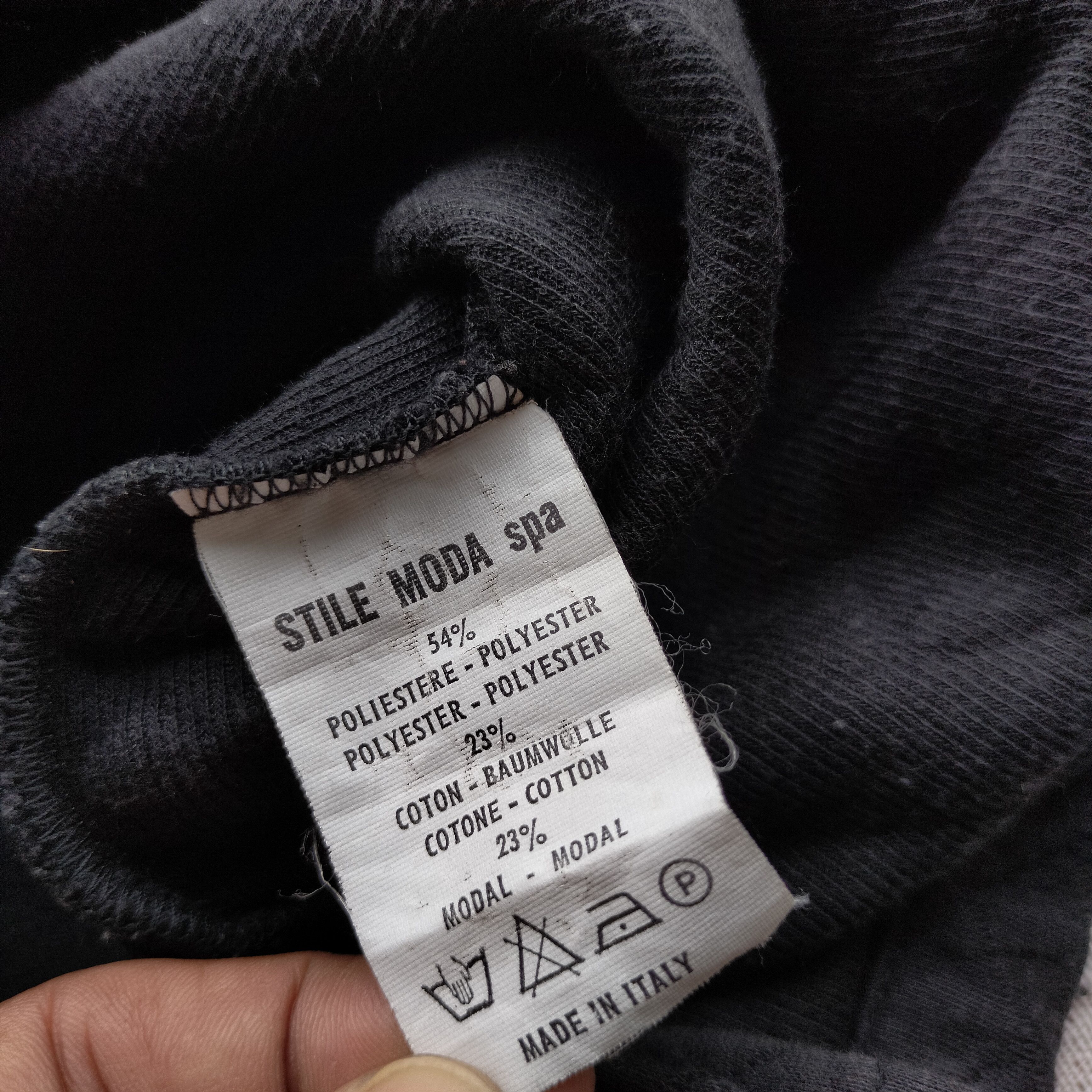 Jean Paul Gaultier JPG Black diamond stitch Ls shirt Size US M / EU 48-50 / 2 - 9 Thumbnail