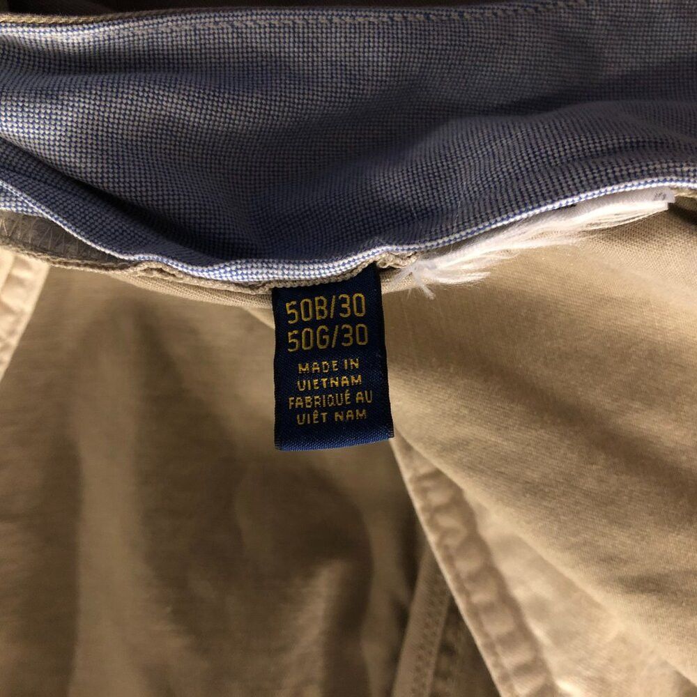Polo Ralph Lauren POLO RALPH LAUREN BIG&TALL MEN'S CASUAL PANTS SIZE: 50B/30 Size 50R - 5 Thumbnail