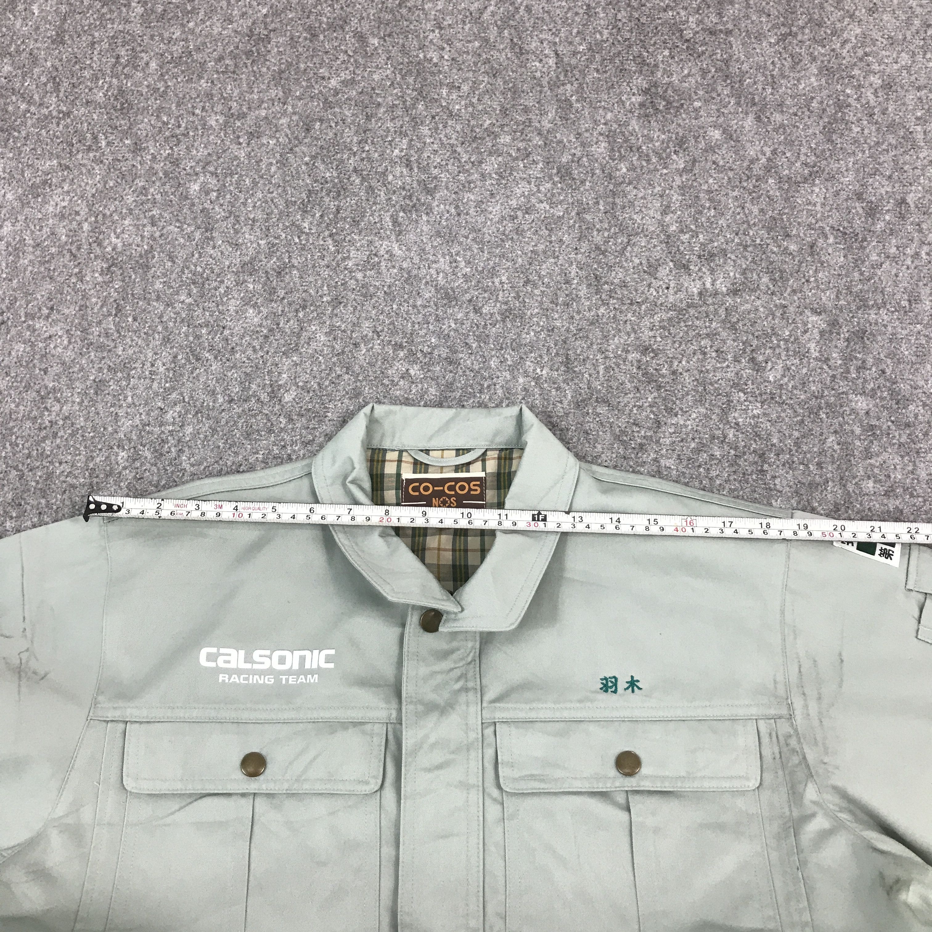 Japanese Brand × Sports Specialties CALSONIC RACING TEAM F1 NISSAN CUSTOM JACKET Size US M / EU 48-50 / 2 - 13 Thumbnail