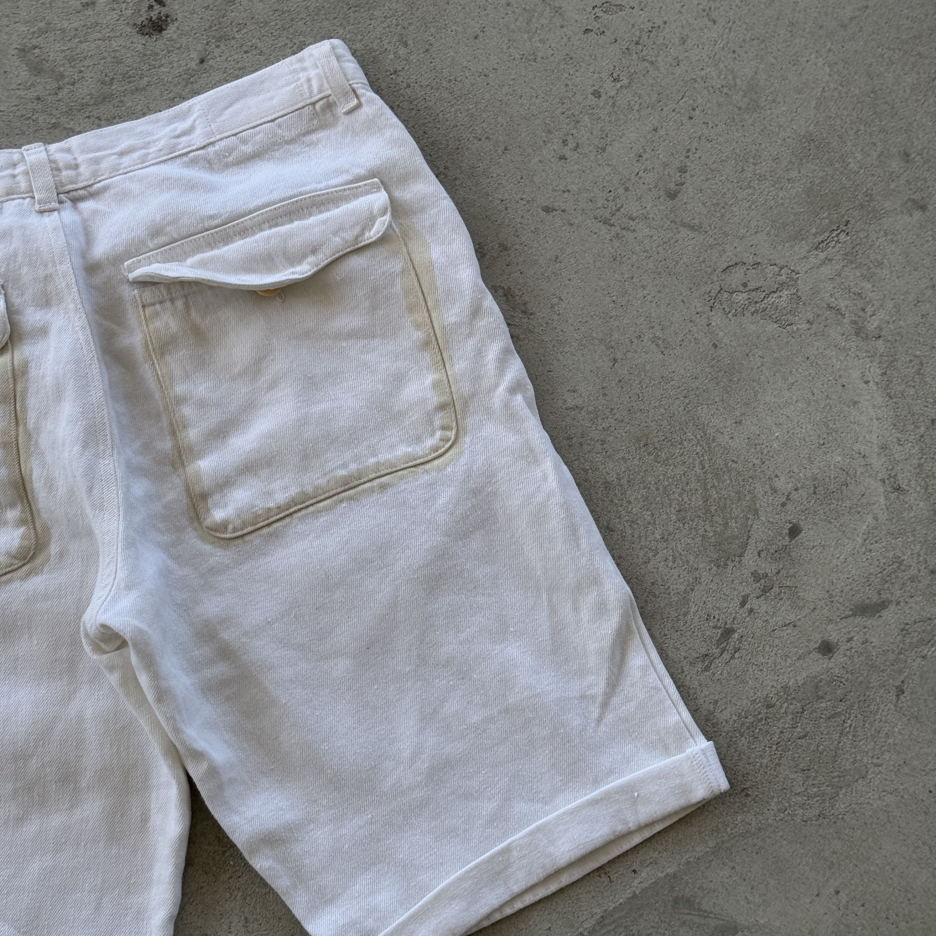 Gianfranco Ferre Vintage 90s Gianfranco Ferre Denim Shorts Size US 38 / EU 54 - 6 Thumbnail