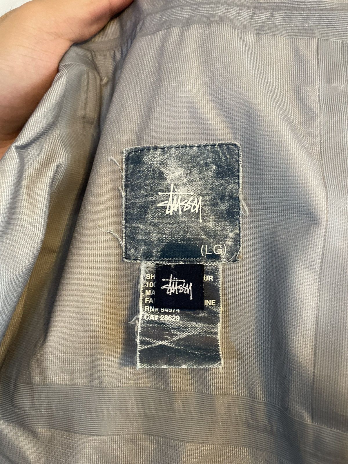 Stussy Vintage Stussy Multi Pocket Light Jacket Size US L / EU 52-54 / 3 - 3 Thumbnail