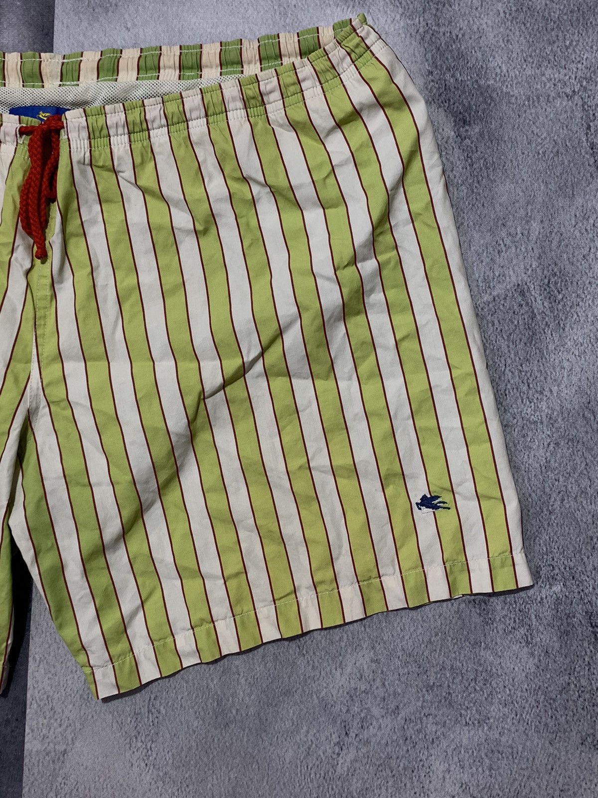 Etro × Vintage Vintage Y2K Etro striped shorts streetwear style size XL Size US 36 / EU 52 - 3 Thumbnail