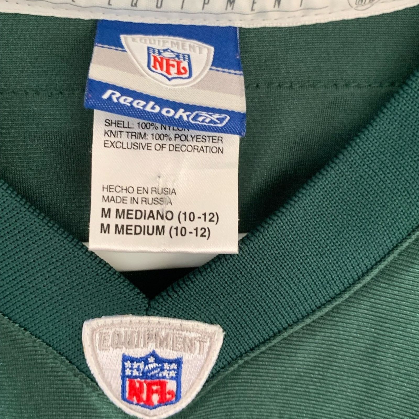 Reebok NEW YORK JETS CHAD PENNINGTON REEBOK JERSEY YOUTH MEDIUM Size US XS / EU 42 / 0 - 3 Thumbnail