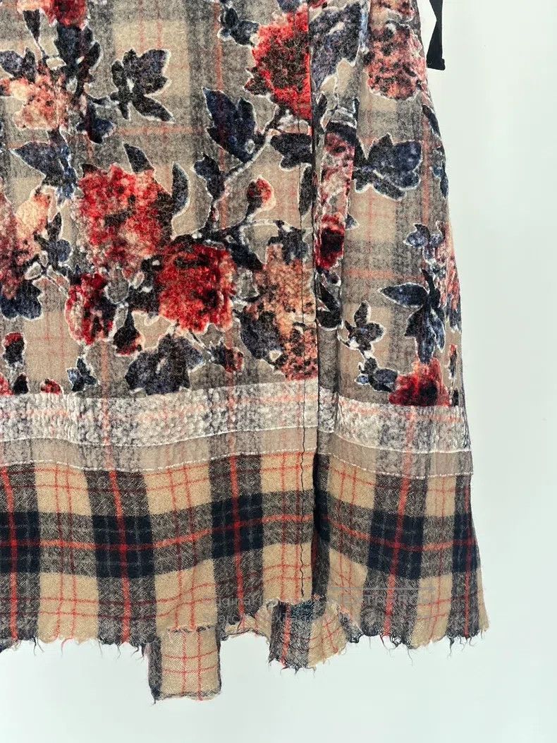 Comme des Garcons Comme des Garcons size M Rose Plaid Skirt Size 23" - 5 Thumbnail