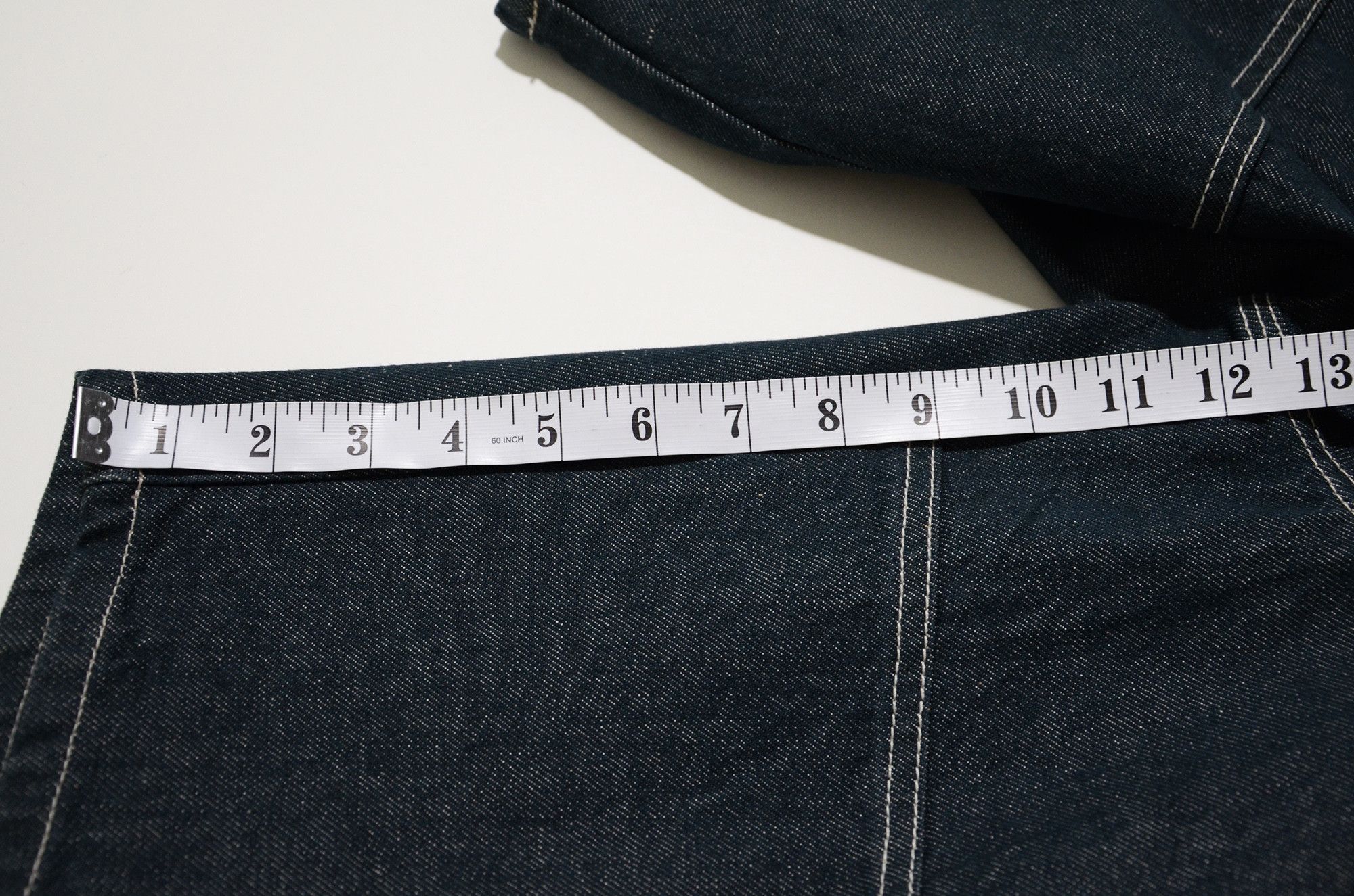 Marithe + Francois Girbaud M+FG Jorts Raw Denim Special Rare Design 2006 Carft Size US 32 / EU 48 - 13 Thumbnail