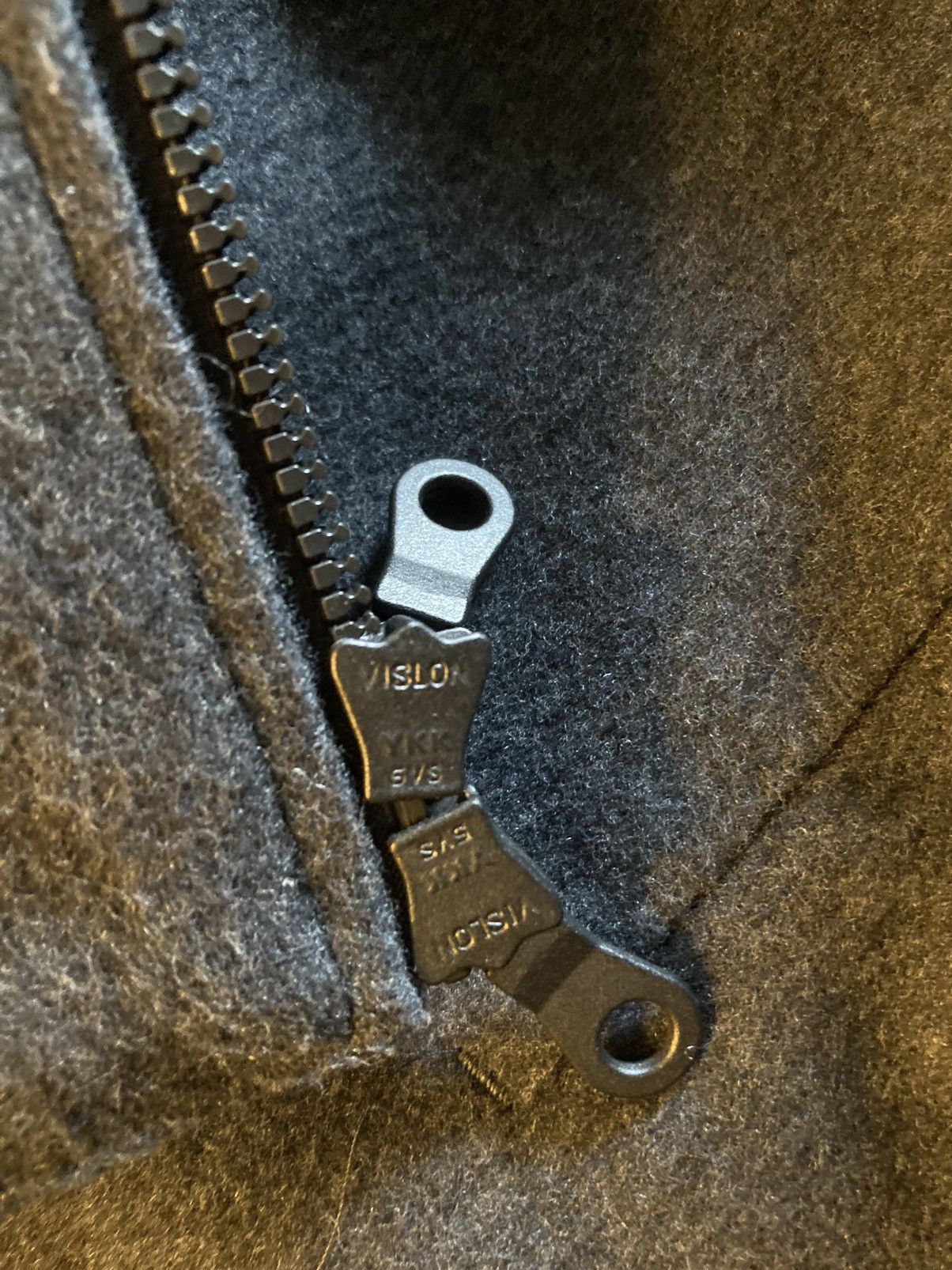 Devoa Wool Jacket W/ Leather Sleeves Size US L / EU 52-54 / 3 - 12 Thumbnail