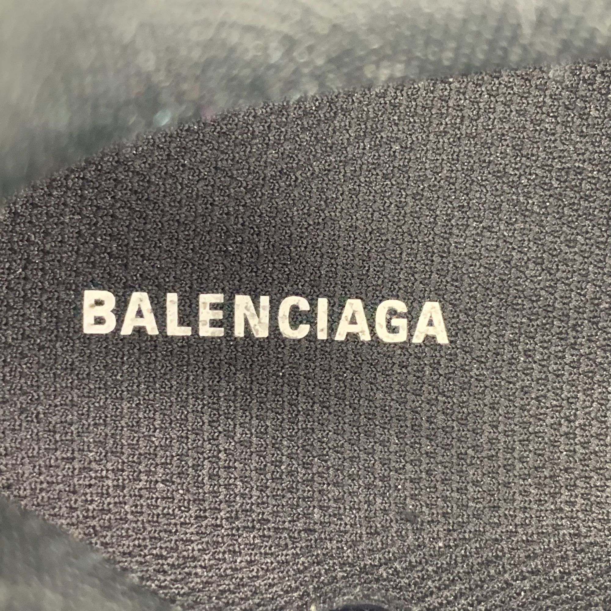 Balenciaga Balenciaga Triple S Womens Black Lace-Up Platform Sneakers S Size US 7 / IT 37 - 2 Thumbnail