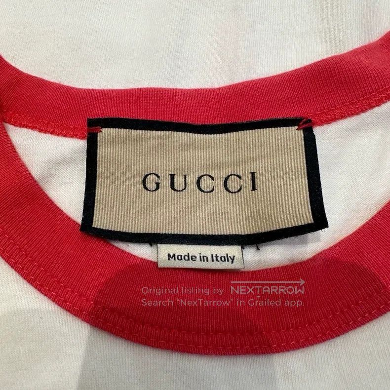 Gucci Gucci Printed round-neck cotton short sleeves Size S / US 4 / IT 40 - 3 Thumbnail