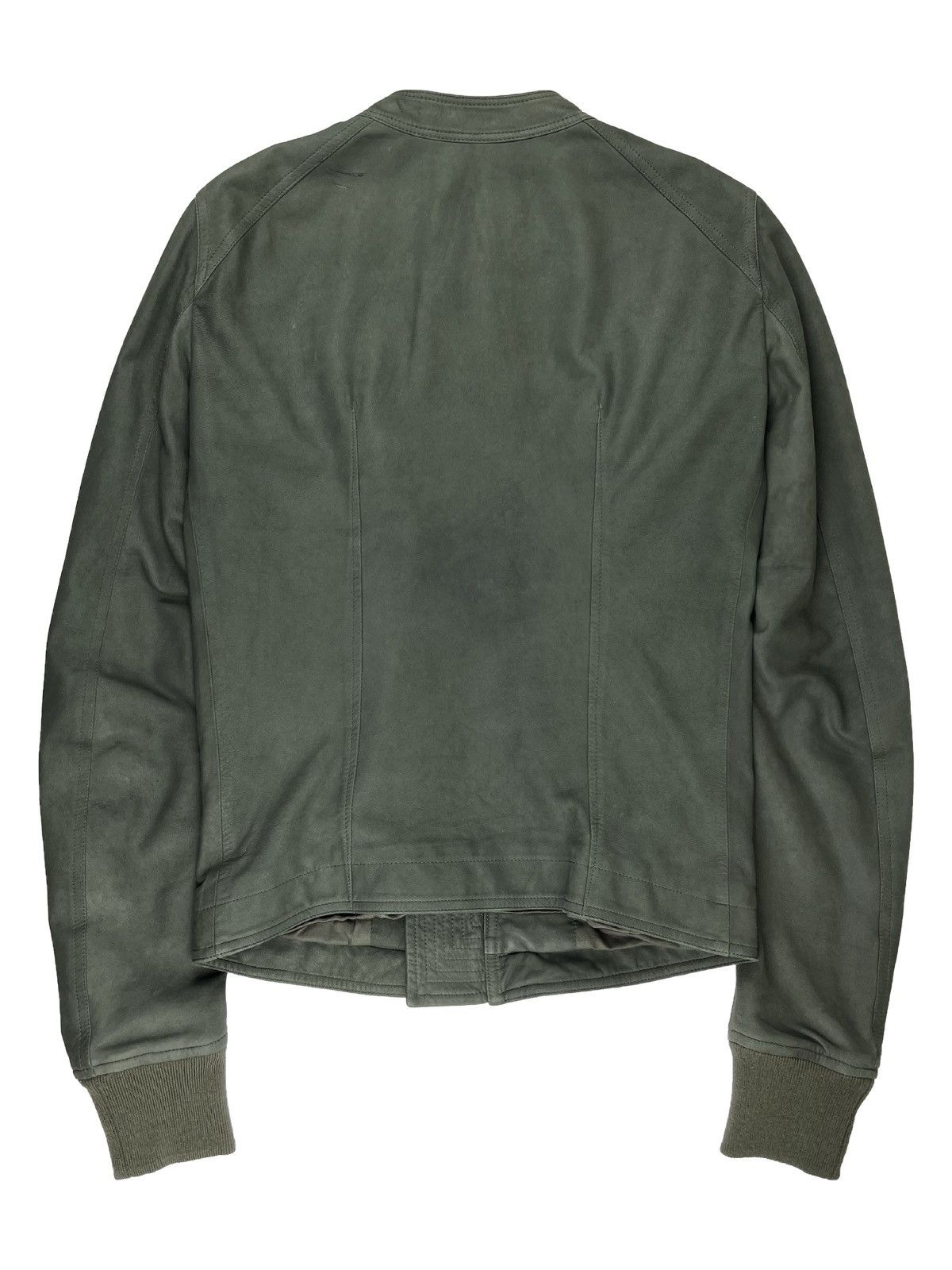 Rick Owens SS16 Rick Owens Cyclops Intarsia Lamb Leather Jacket Size US S / EU 44-46 / 1 - 3 Thumbnail