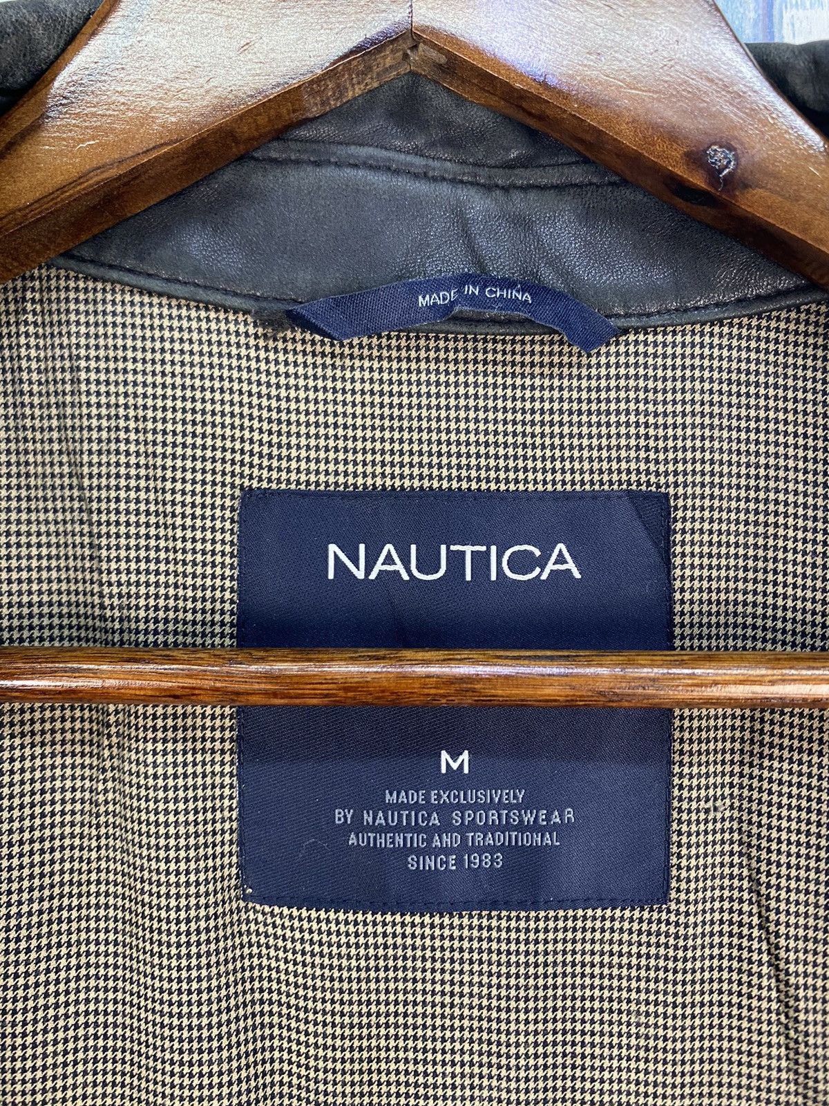 Nautica Nautica Pure Leather Jacket Size US M / EU 48-50 / 2 - 6 Thumbnail
