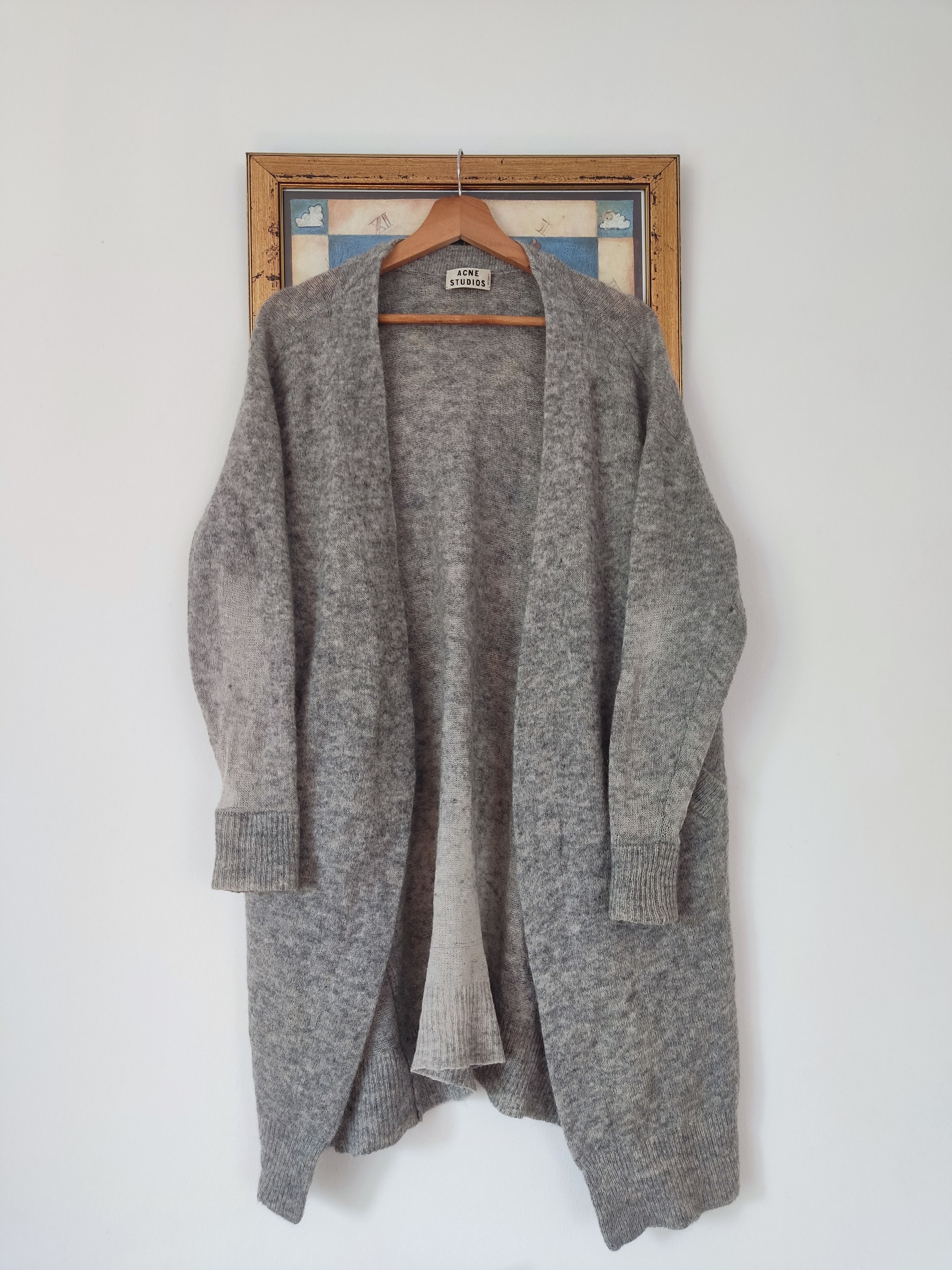 Acne Studios Women's Raya Sh Mohair Paw15 Long Cardigan