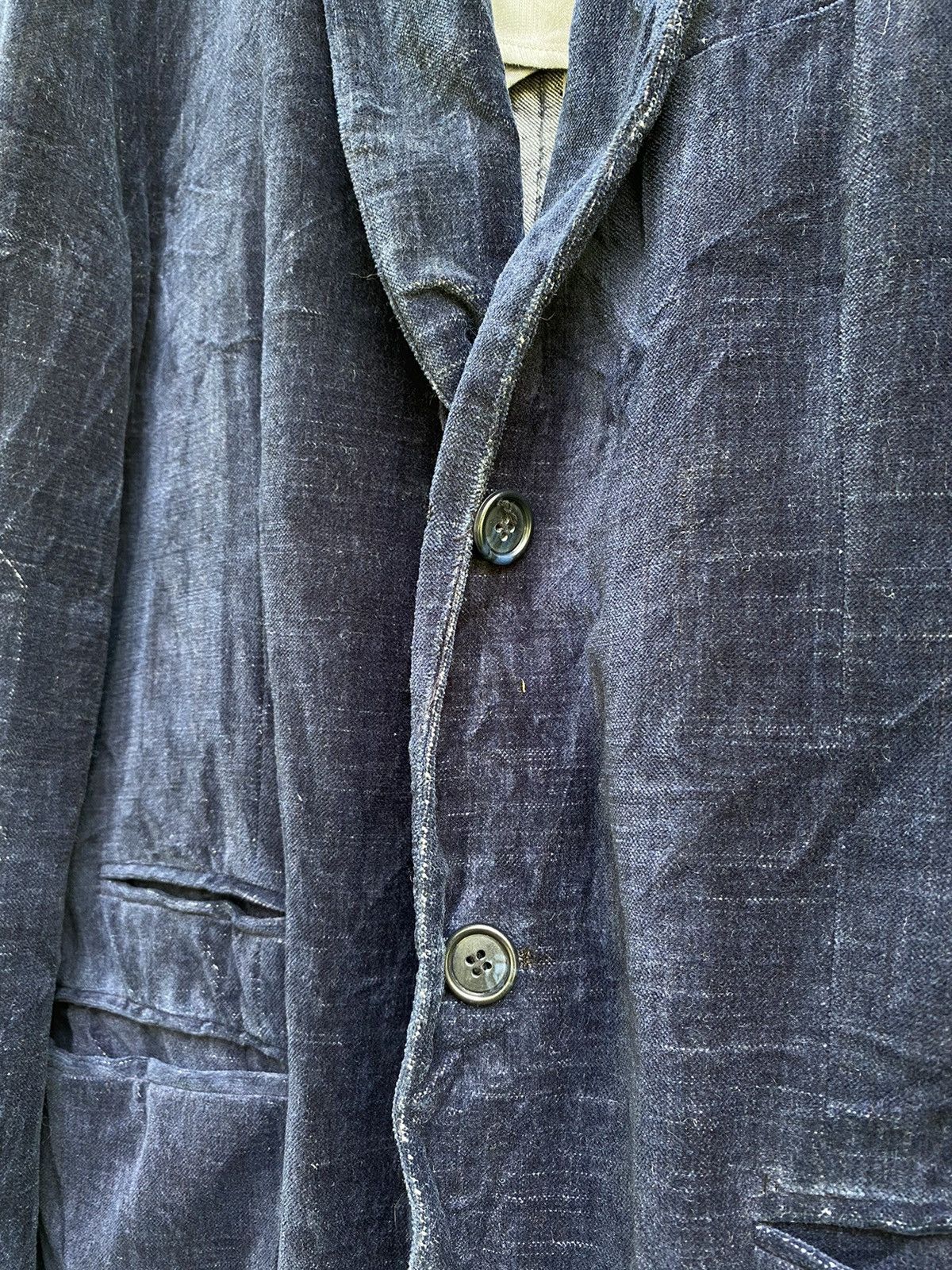 Other Mr Rick Tailor Blue Velvet Luxury Style Jacket Size US M / EU 48-50 / 2 - 4 Thumbnail