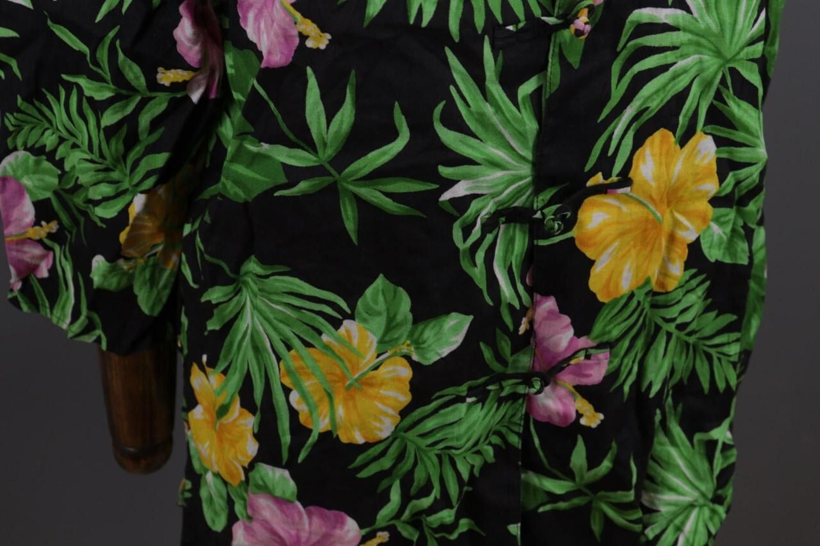 Lauren Ralph Lauren Lauren Ralph Lauren Black Linen Floral Tunic Shirt Size M Size M / US 6-8 / IT 42-44 - 6 Thumbnail