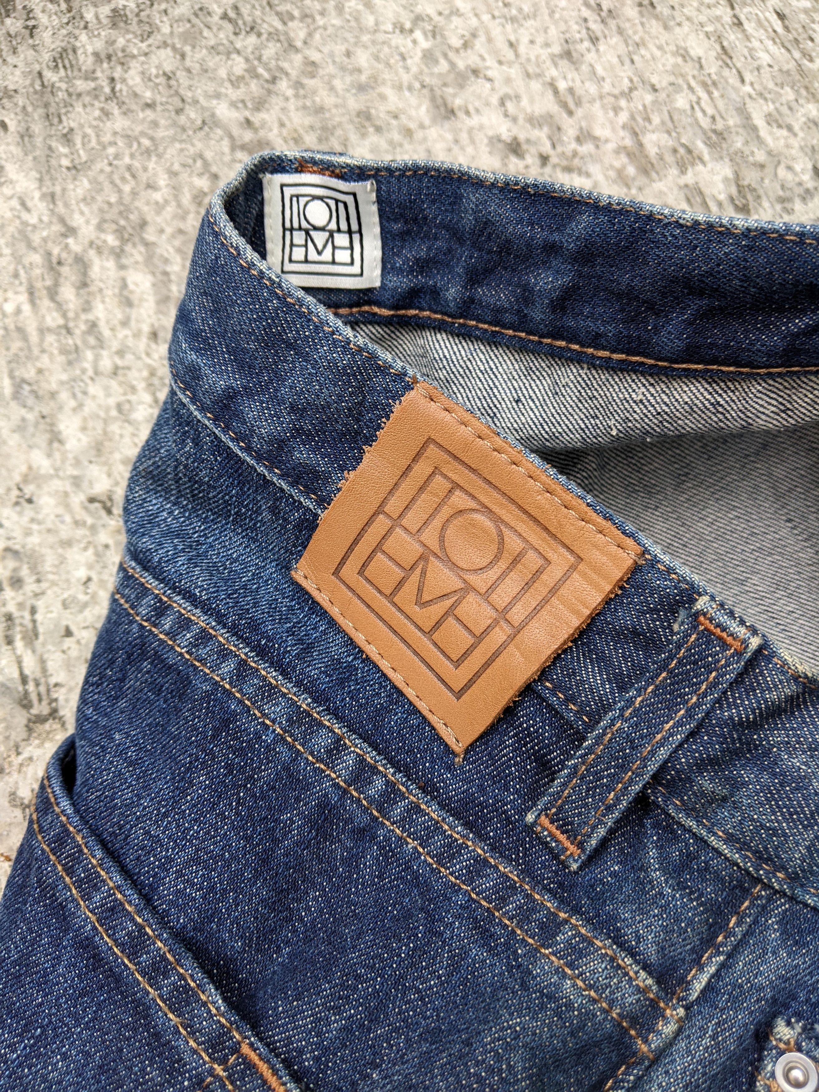 Toteme Japanese Indigo Twisted Seam Denim Size 27" / US 4 / IT 40 - 10 Thumbnail