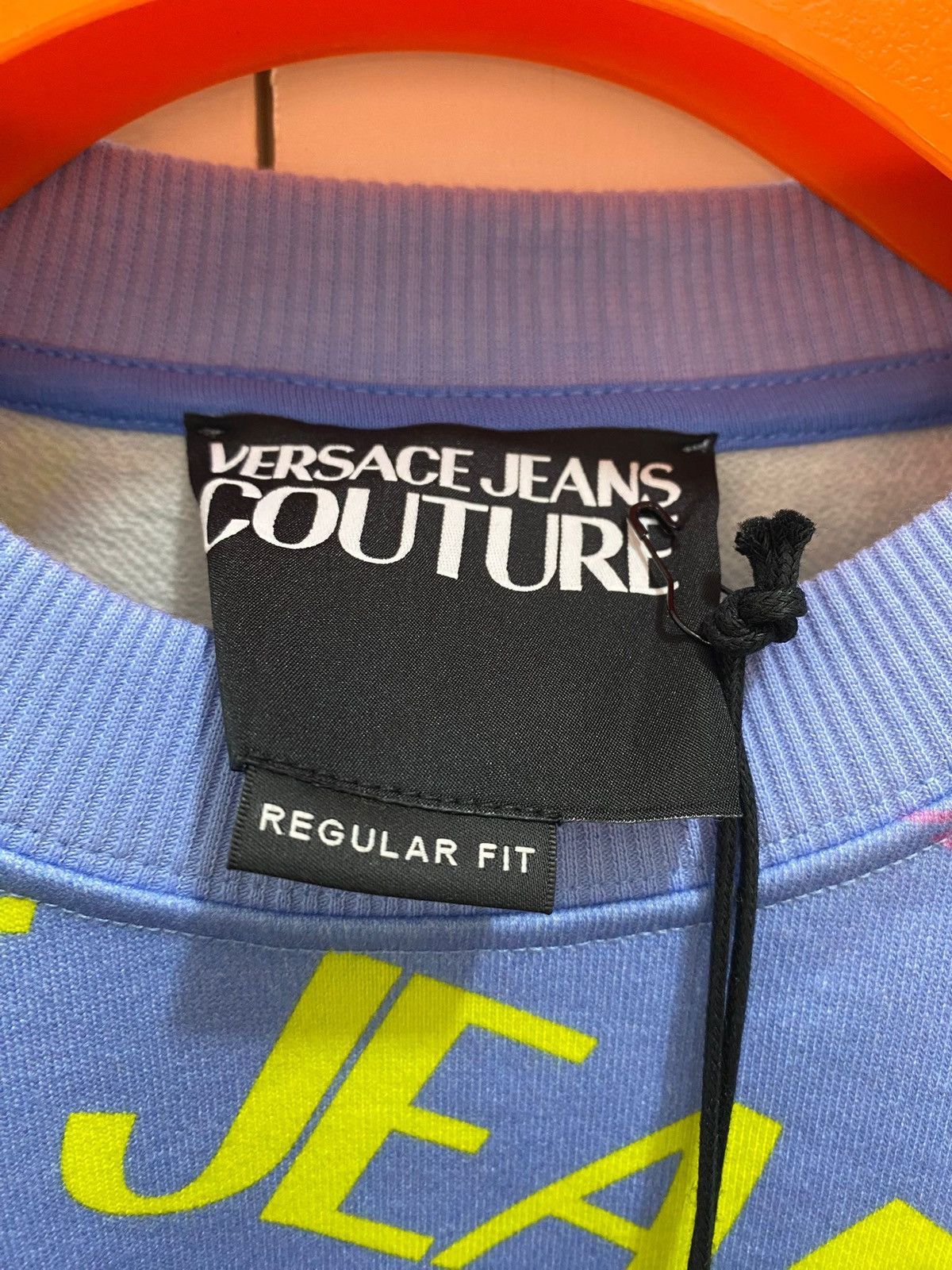 Versace Jeans Couture Versace Jeans Culture Fleece Monogram sweatshirt, M, new . Size US M / EU 48-50 / 2 - 5 Thumbnail