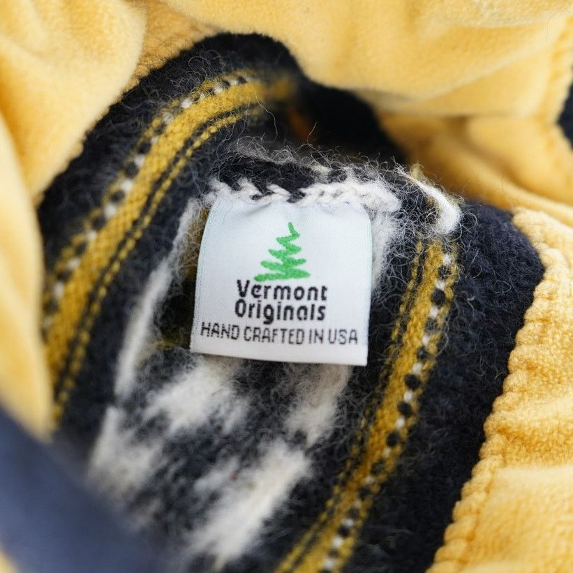 Vintage VTG Vermont Originals Idaho tassle wool beanie w/ ear flaps Size ONE SIZE - 3 Thumbnail