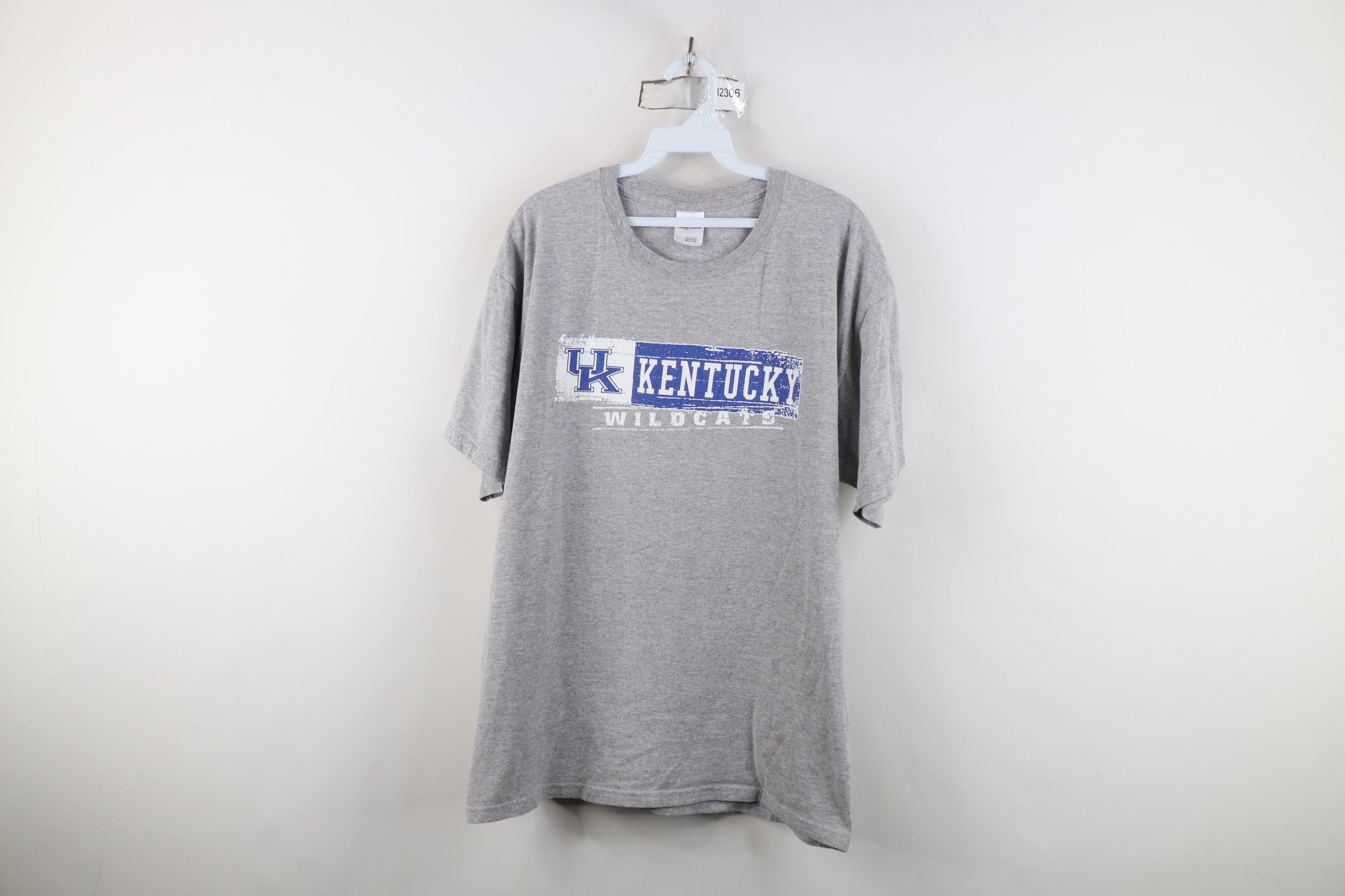 Vintage Vintage Y2K University of Kentucky Short Sleeve T-Shirt Gray Size US L / EU 52-54 / 3 - 1 Thumbnail