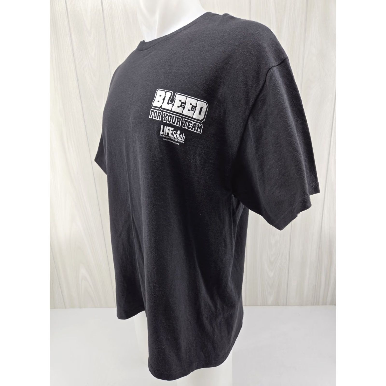 Delta Lifesouth Blood Donor Alabama Tide T Shirt XL Black Nike? Delta? Size US XL / EU 56 / 4 - 4 Thumbnail