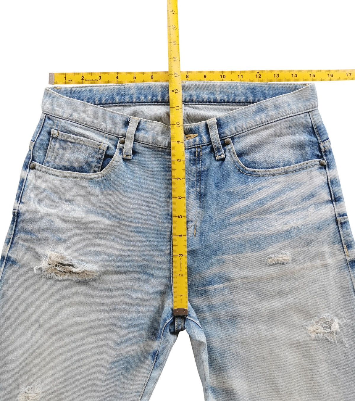 Tornado Mart Tornado Mart Distressed Jeans Made In Japan Size US 30 / EU 46 - 12 Thumbnail