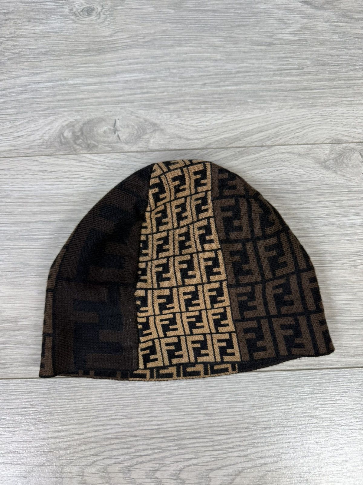 Fendi Fendi Tate Monogram Beanie Size ONE SIZE - 3 Thumbnail