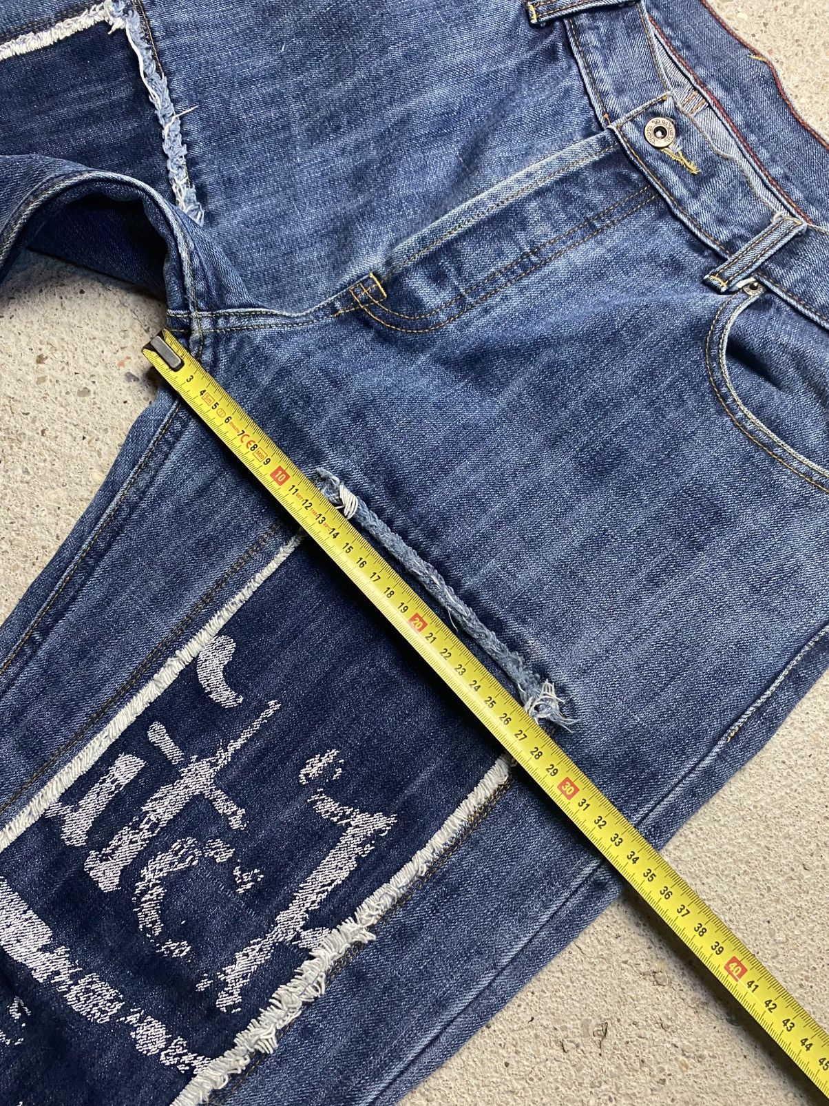 Von Dutch Von dutch vintage denim patchwork y2k jeans japanese 90s Size US 38 / EU 54 - 16 Thumbnail