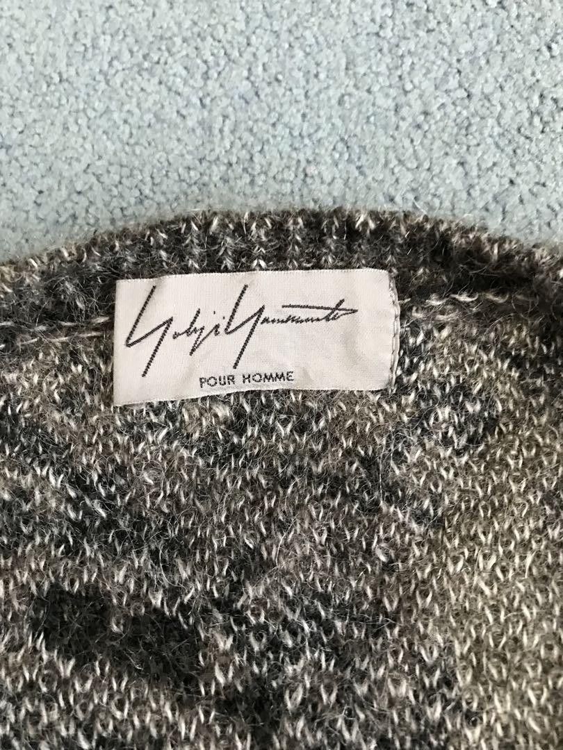 Yohji Yamamoto POUR HOMME archive snake pattern knit Size US L / EU 52-54 / 3 - 4 Thumbnail