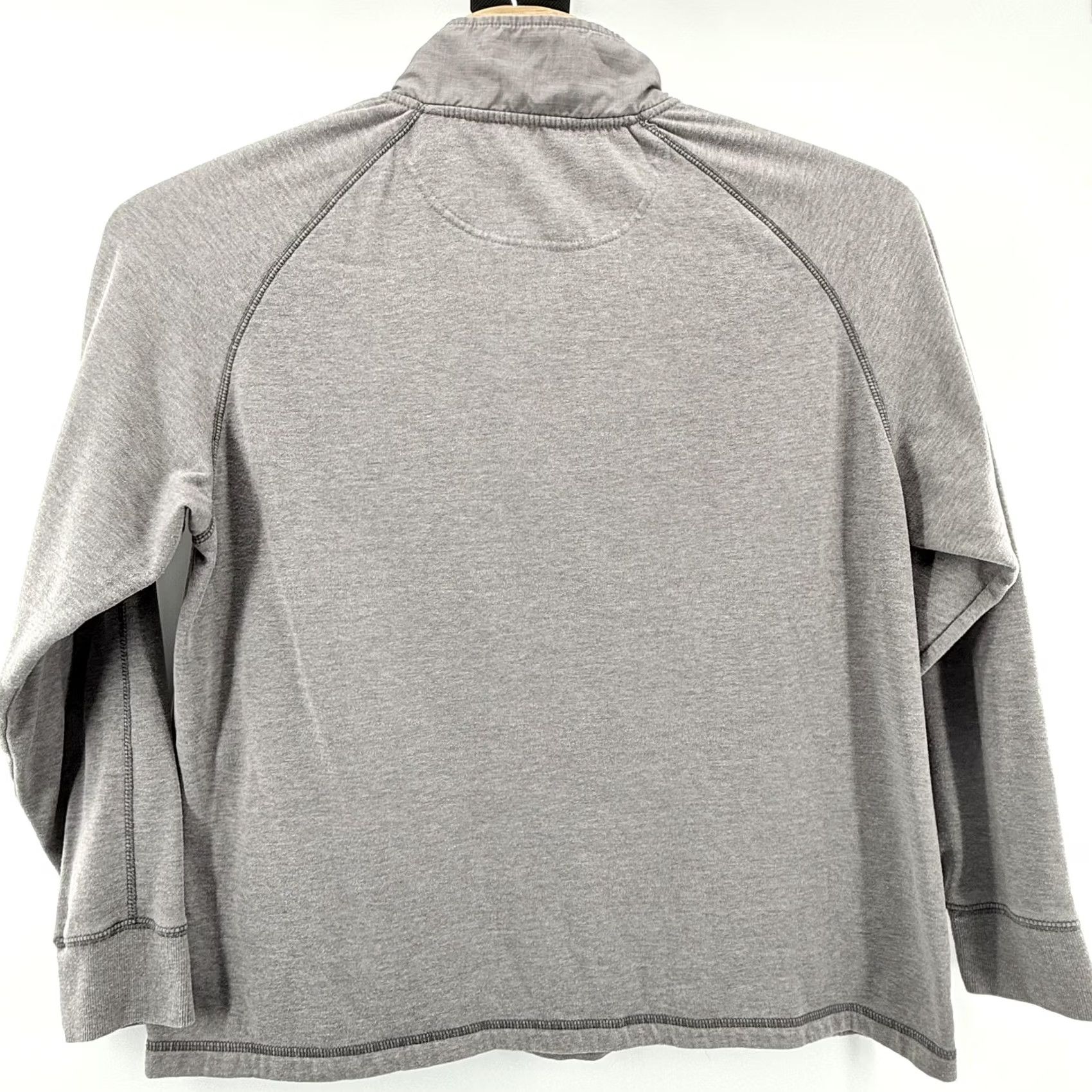 Vintage Margaritaville Pullover Sweater Mens XL Gray Half Zip Athletic Casual Pockets Size US XL / EU 56 / 4 - 2 Thumbnail
