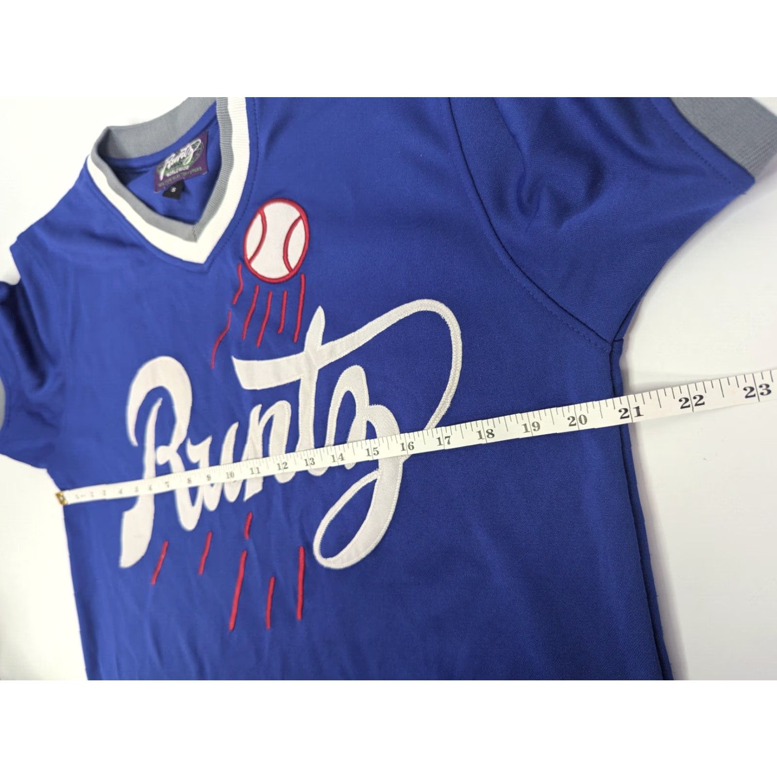 Vintage Runtz Shirt Men’s Size Small Blue 03790-RYL Dodgers Angel 100% Polyester Short Sleeve Vintage No Size US S / EU 44-46 / 1 - 7 Thumbnail