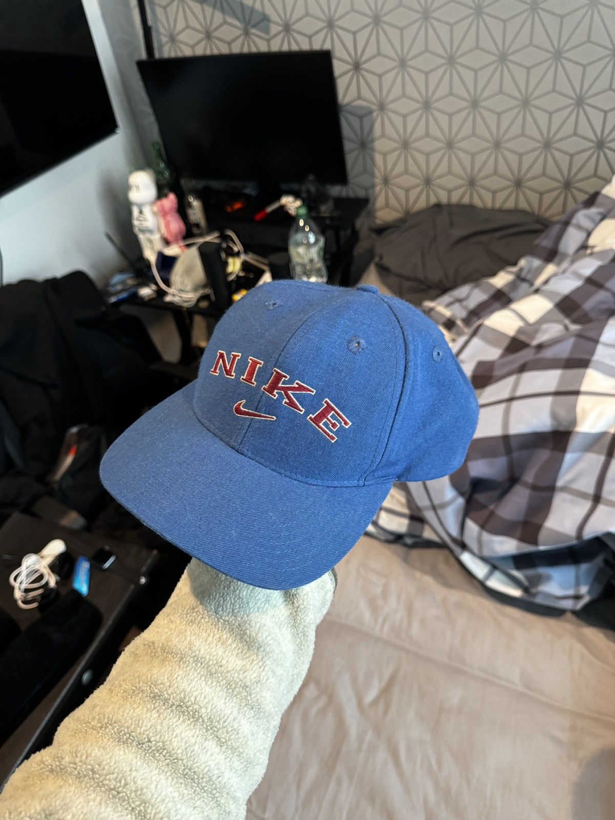 Nike Vintage nike cap from 90s Size ONE SIZE - 1 Thumbnail