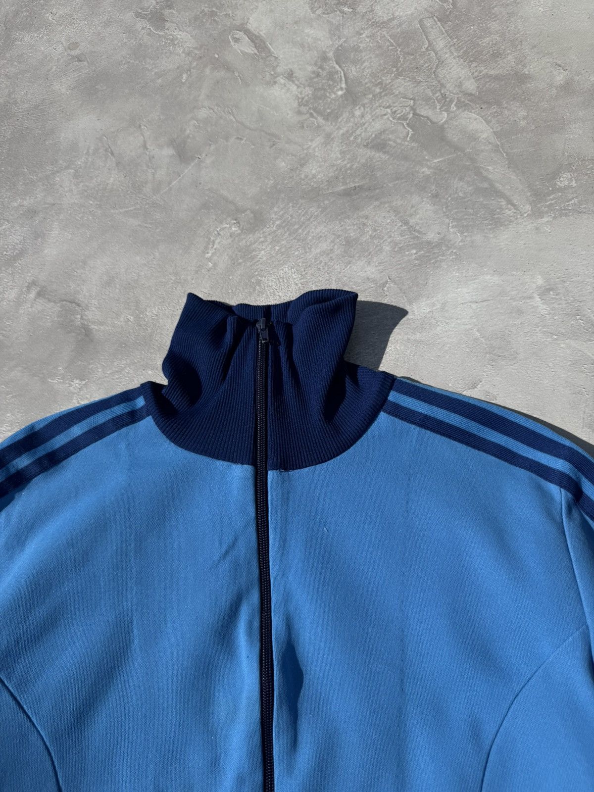 Adidas Vintage Adidas 80s-90s Zip Treck Jacket Made in West Germany Size US S / EU 44-46 / 1 - 11 Thumbnail